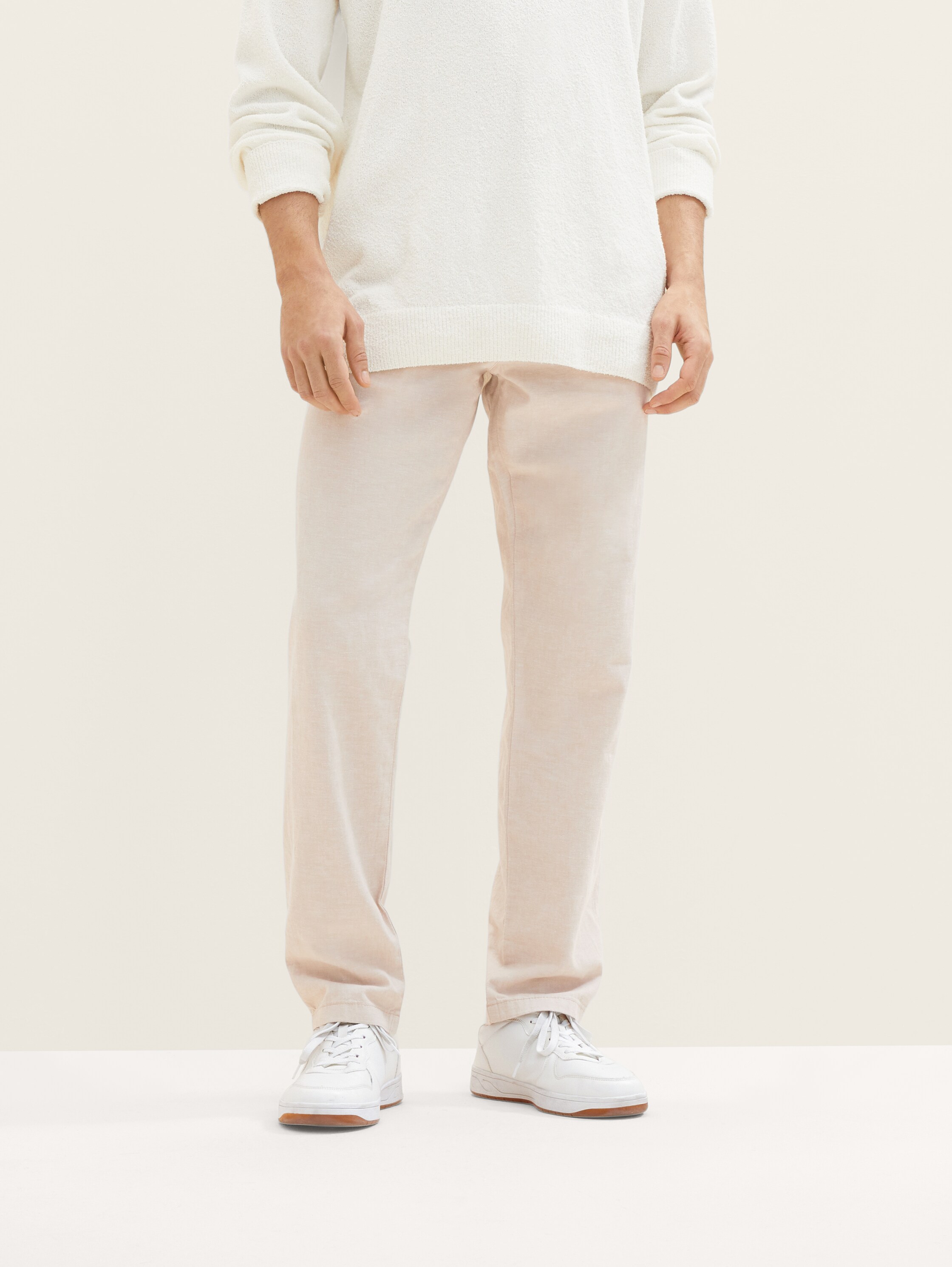 Chino Hose mit Leinen - 6