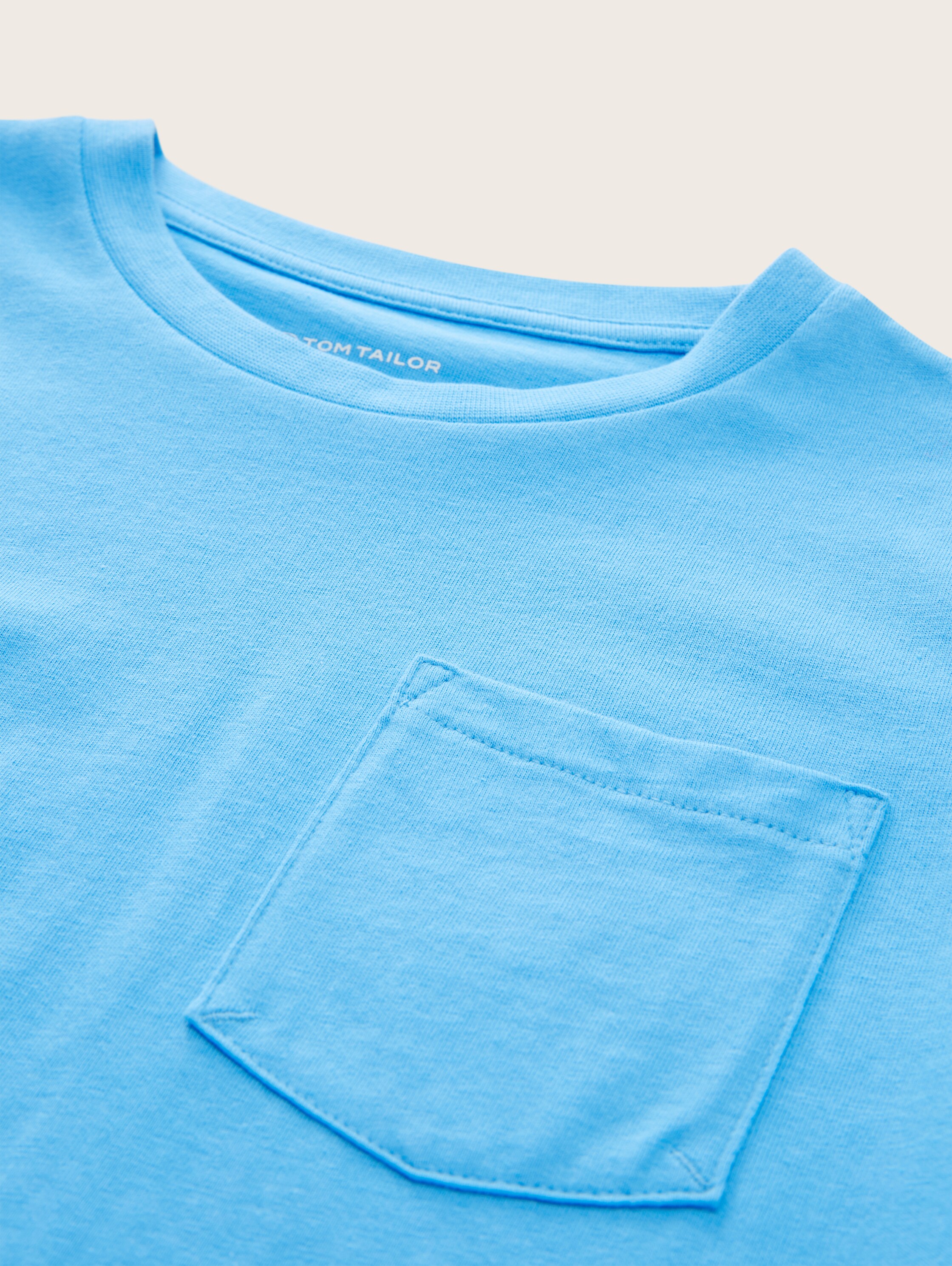 T-Shirt mit Brusttasche - 3