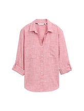 Nicht ausgewählt, Bluse mit Brusttaschen von , rot