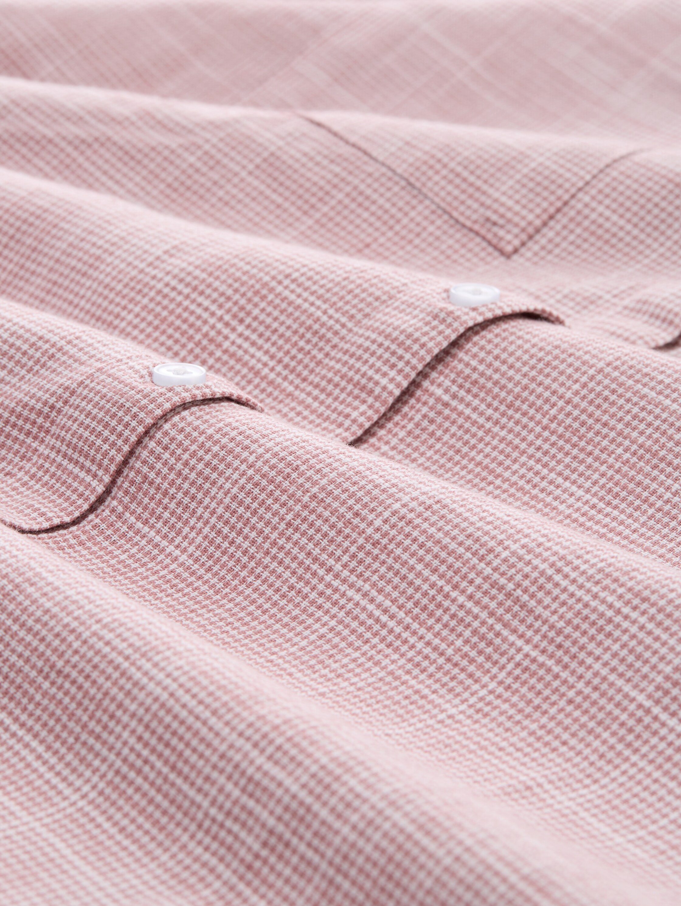 Blouse with breast pockets - wineberry_rose - 