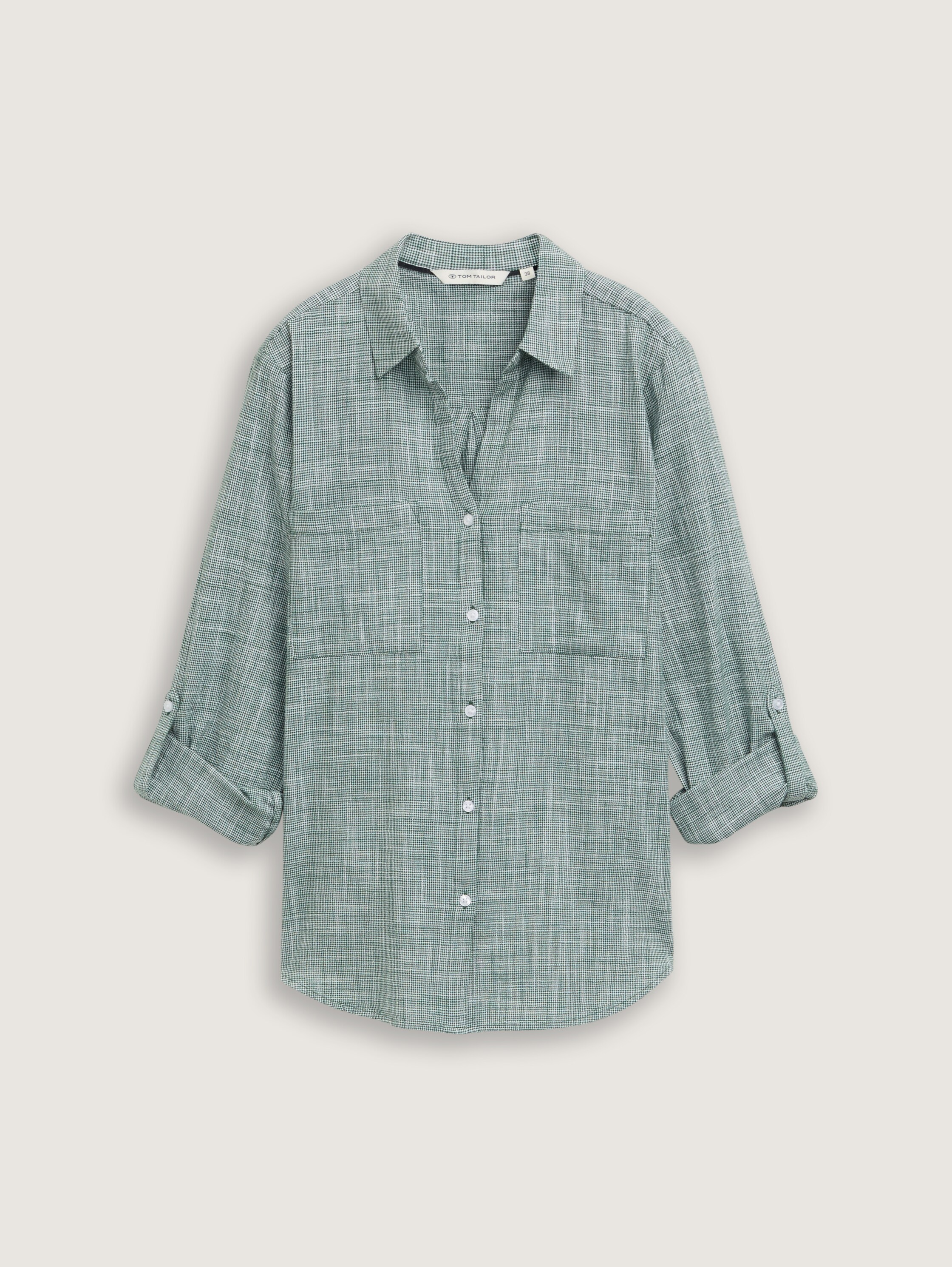 Bluse mit Brusttaschen - 3