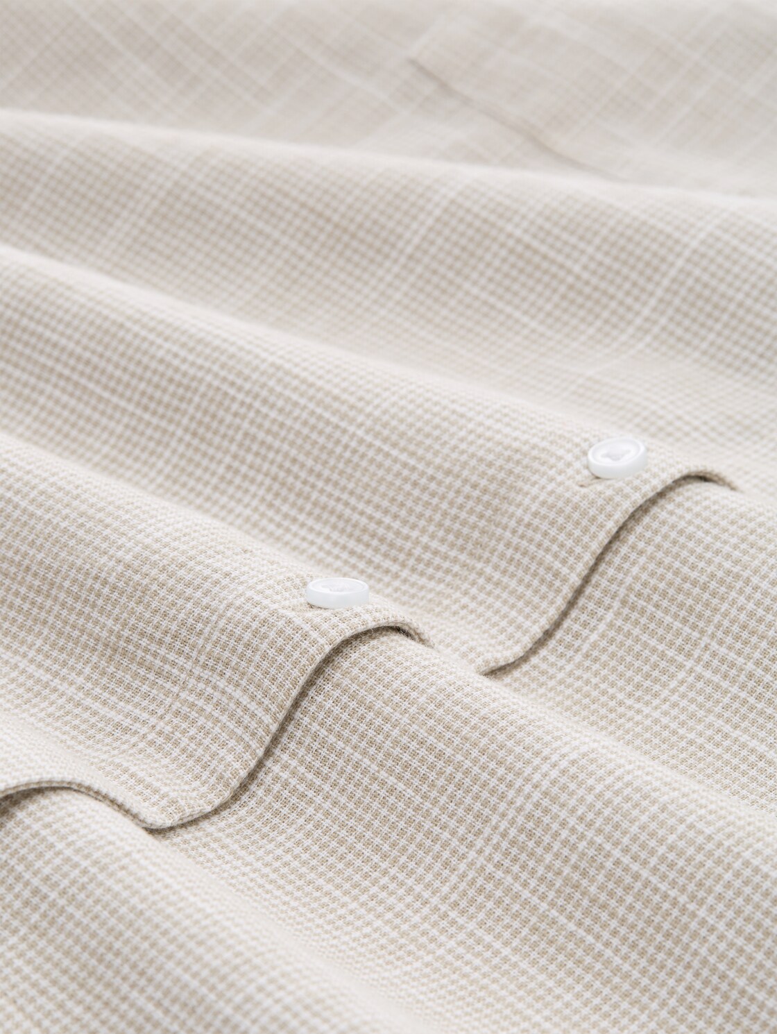 Bluse mit Brusttaschen - soft taupe grey - Material-Ansicht