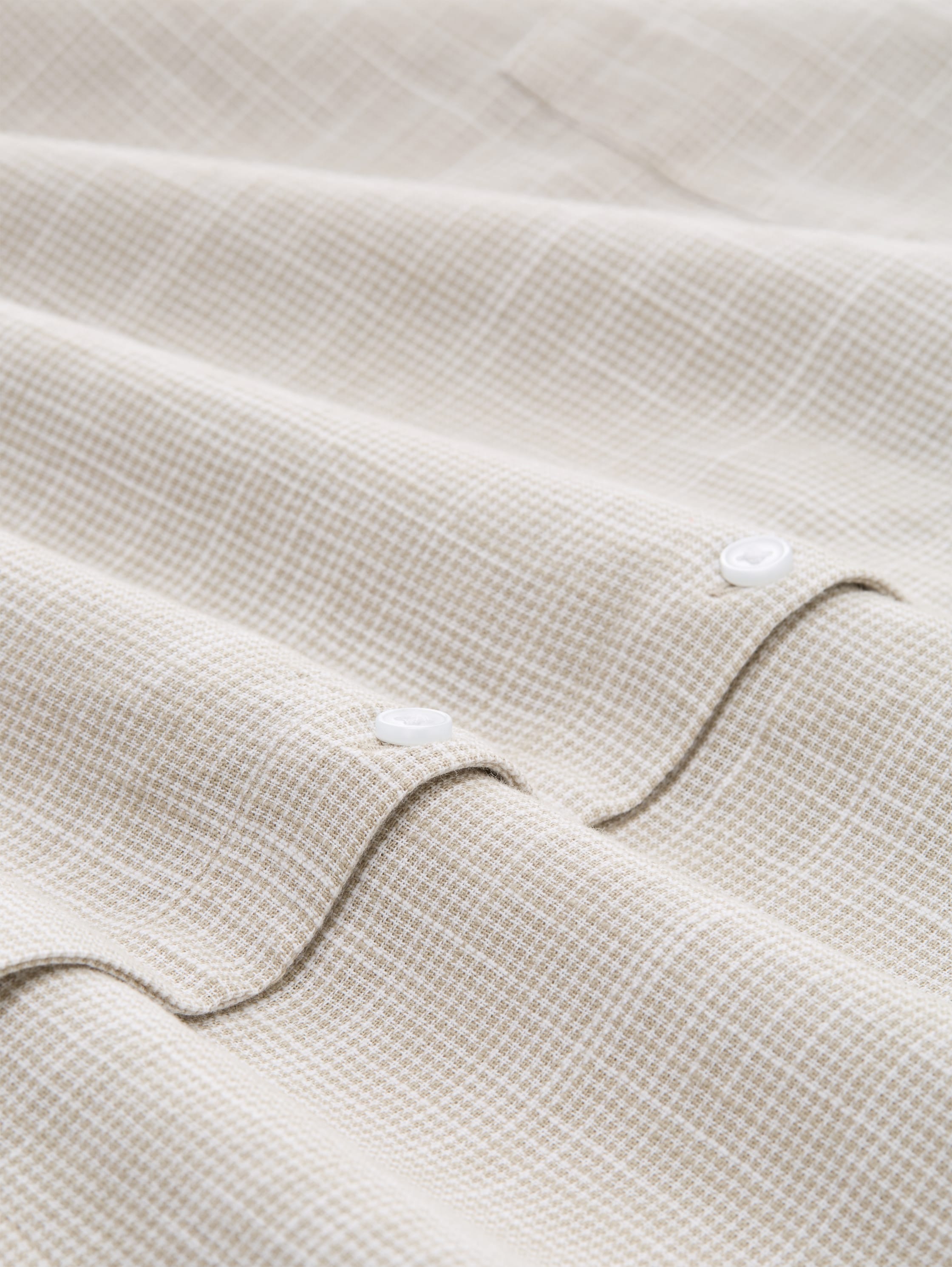 Blouse with breast pockets - soft_taupe_grey - 