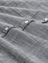 Chemisier à poches poitrine - midnight navy blue - Vue de la matière