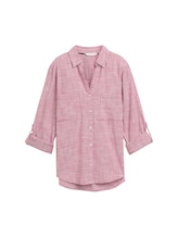 Nicht ausgewählt, Bluse mit Brusttaschen von , rot