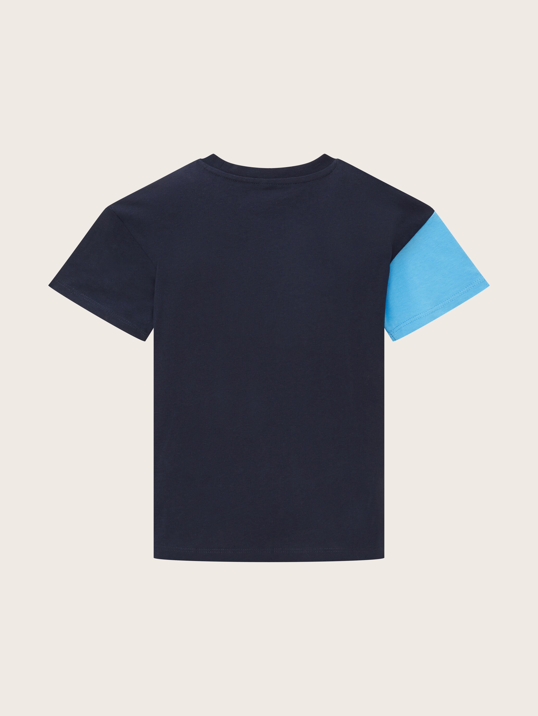 T-Shirt mit Colour Blocking - 2