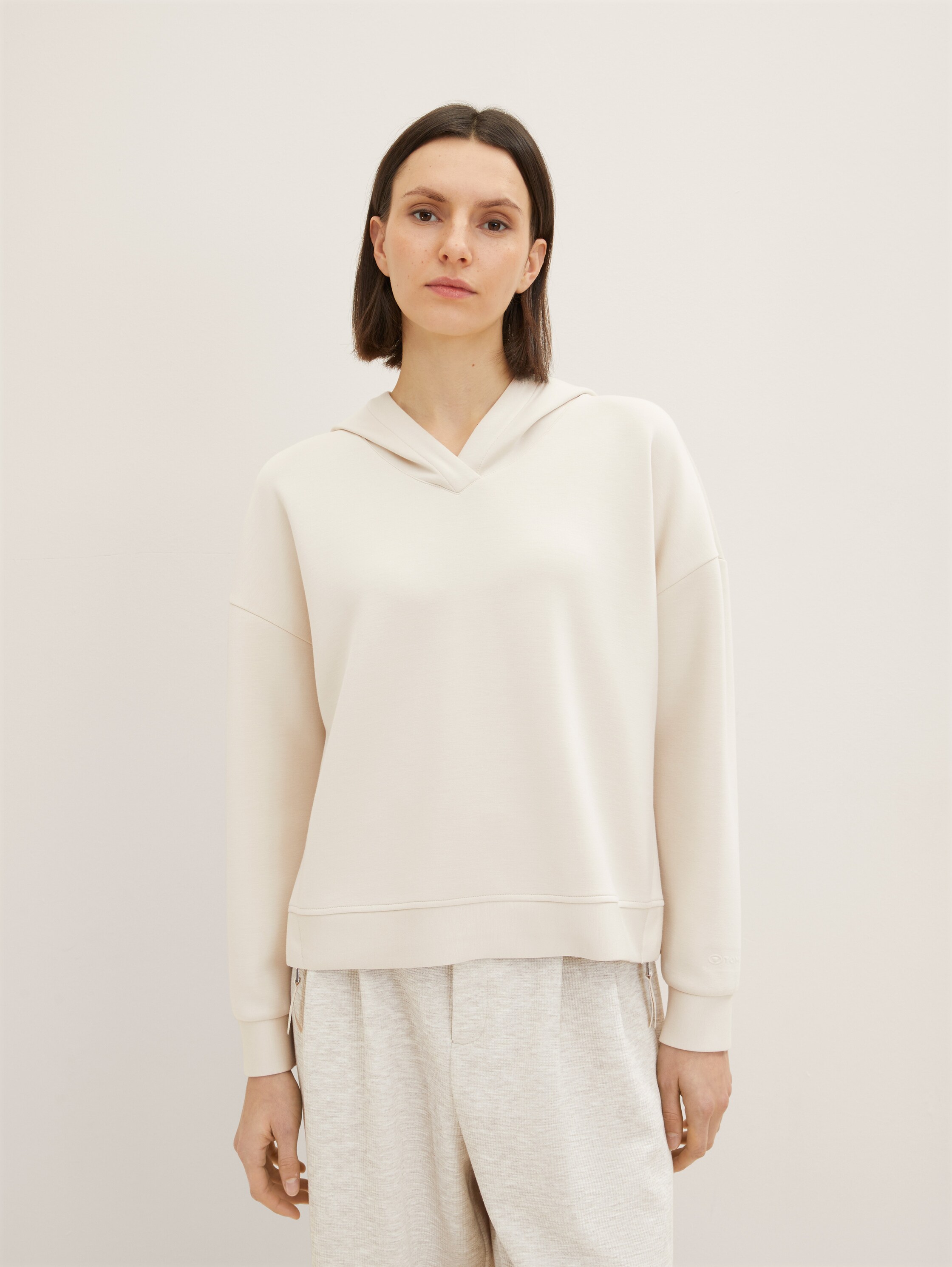 Hoodie mit seitlichen Reißverschlüssen - 3