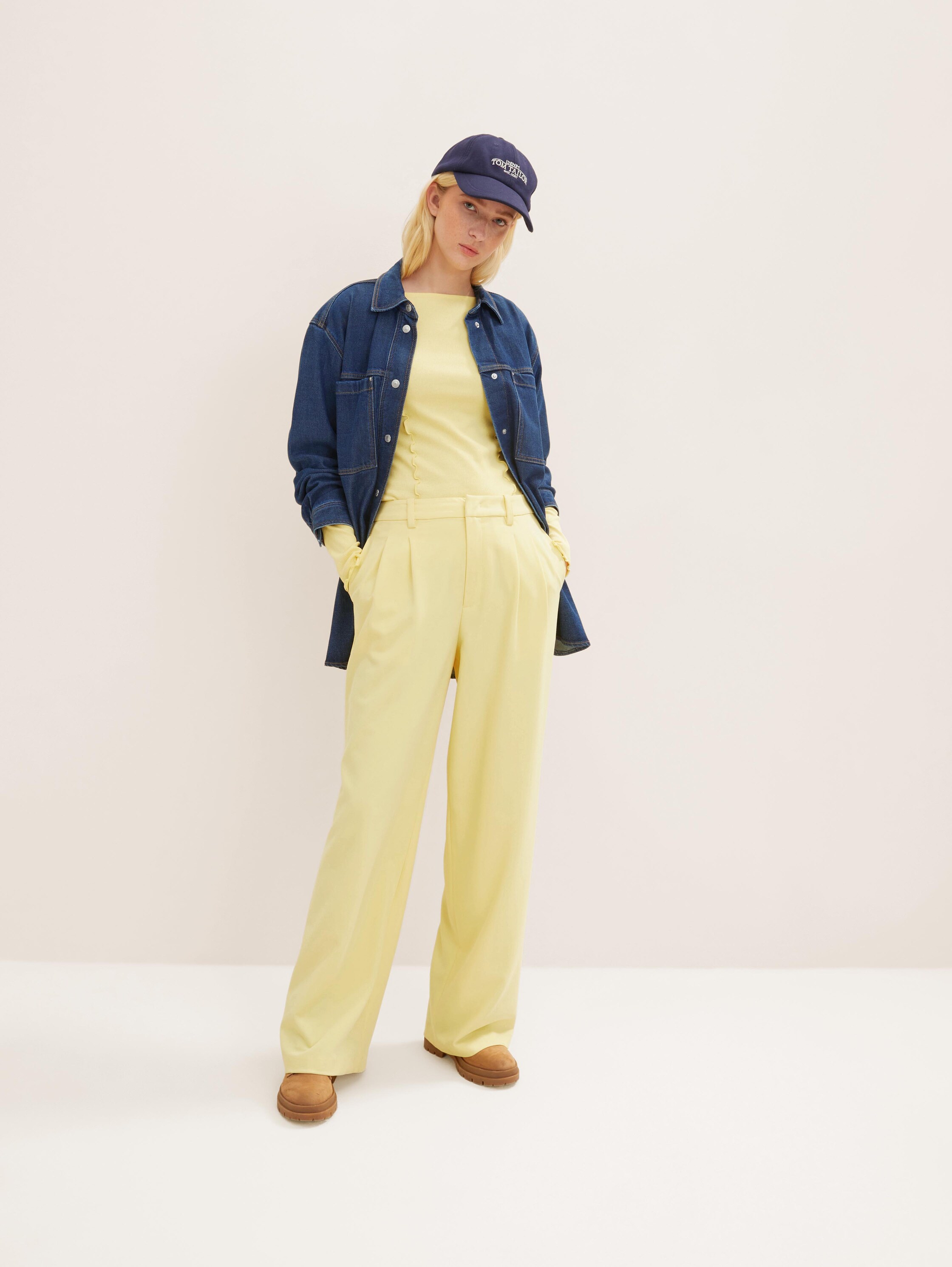 Langarmshirt mit Rippstruktur - 2