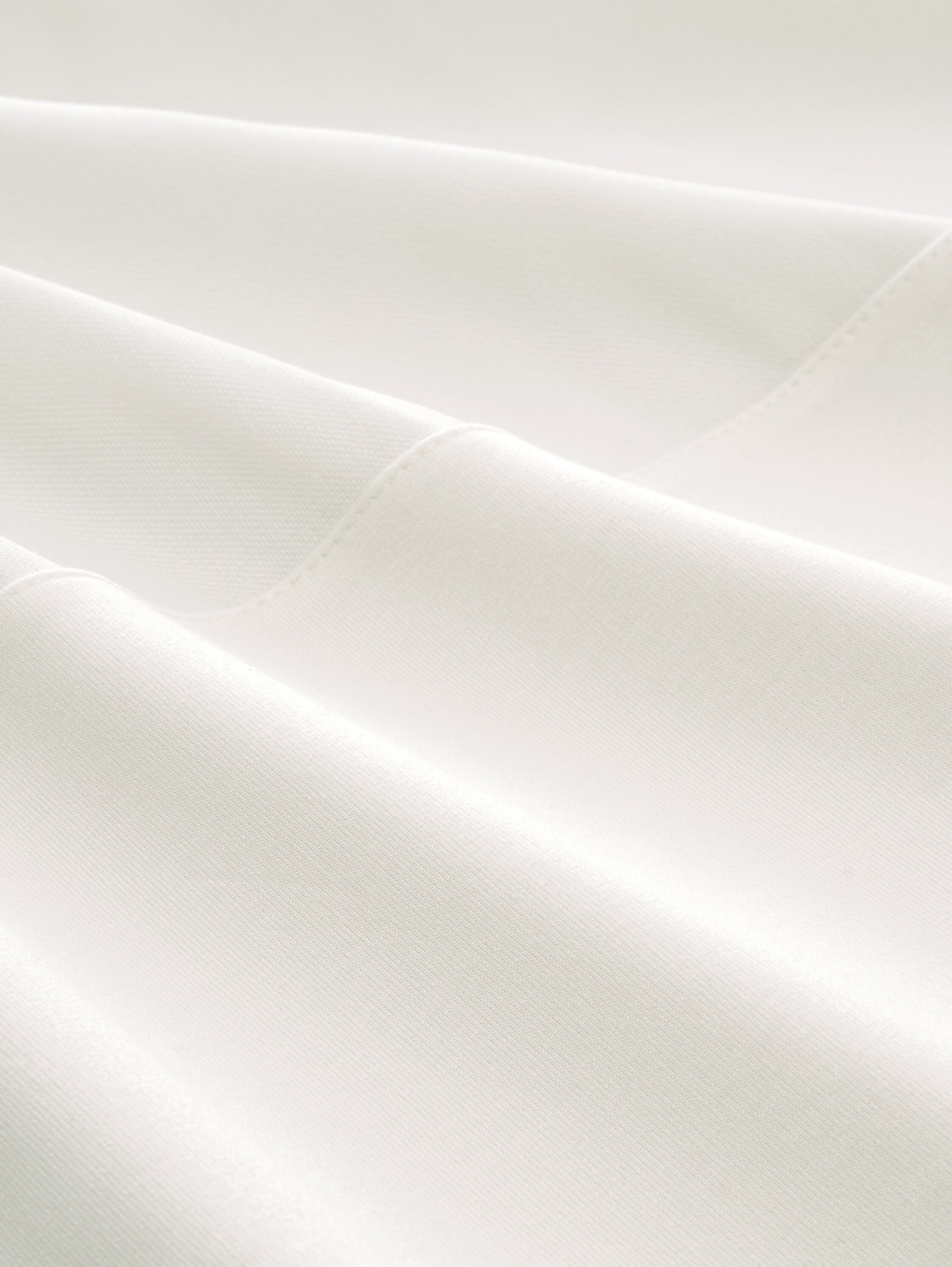 T-shirt met 3/4 mouw - Whisper White - Materiaalweergave