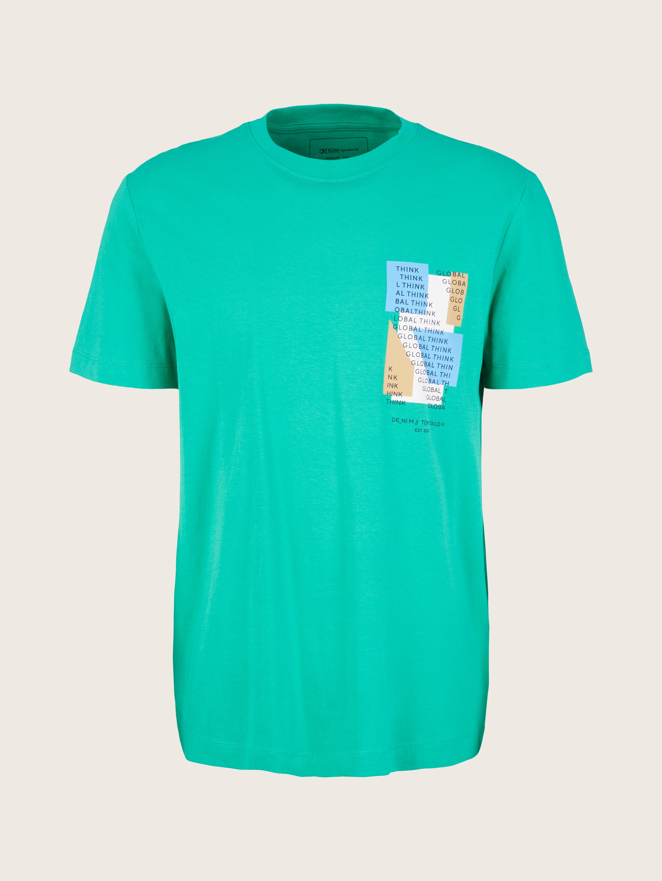 T-shirt met print - fresh peppermint - Product vooraanzicht