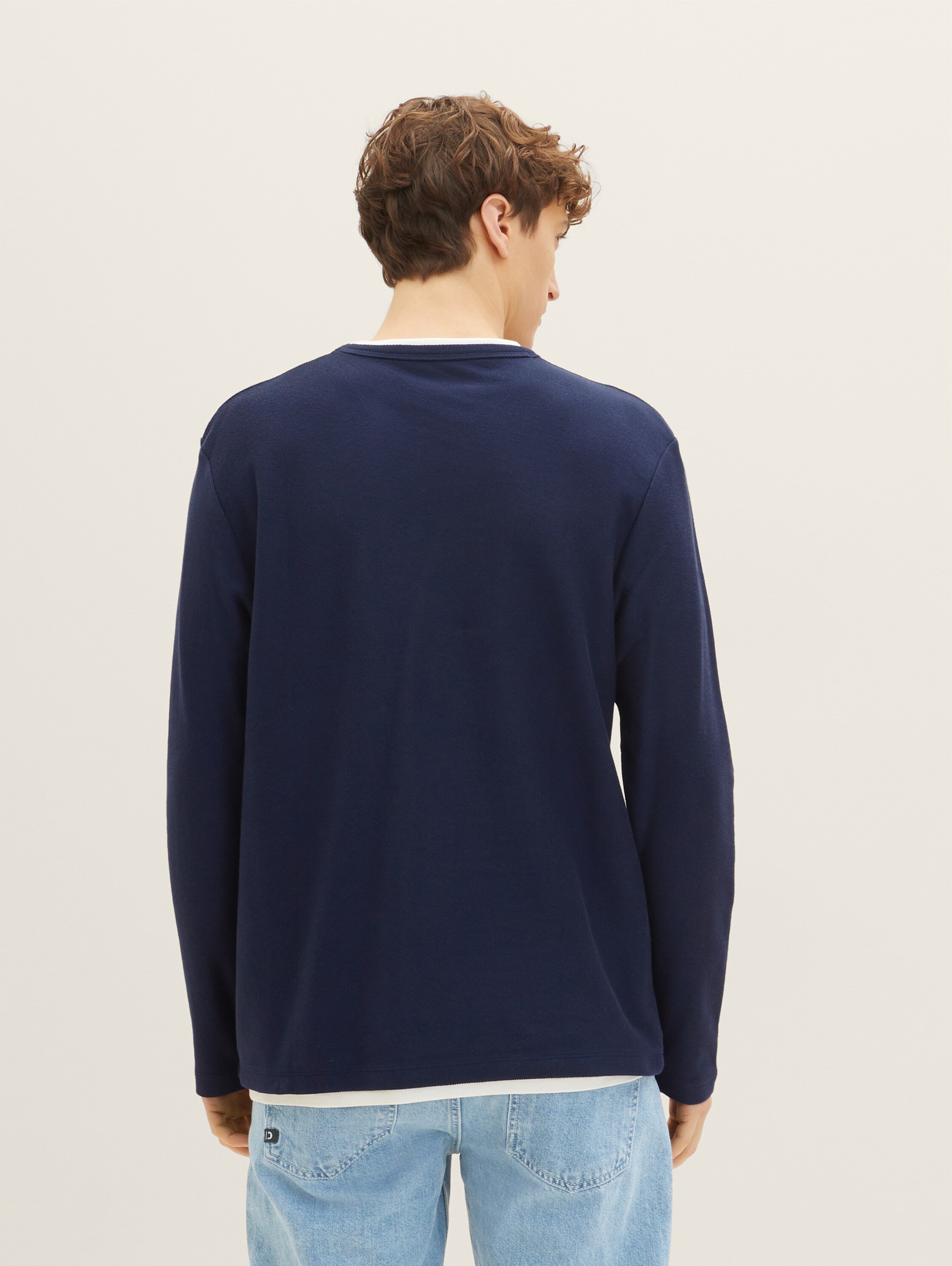 Langarmshirt mit Struktur - 4