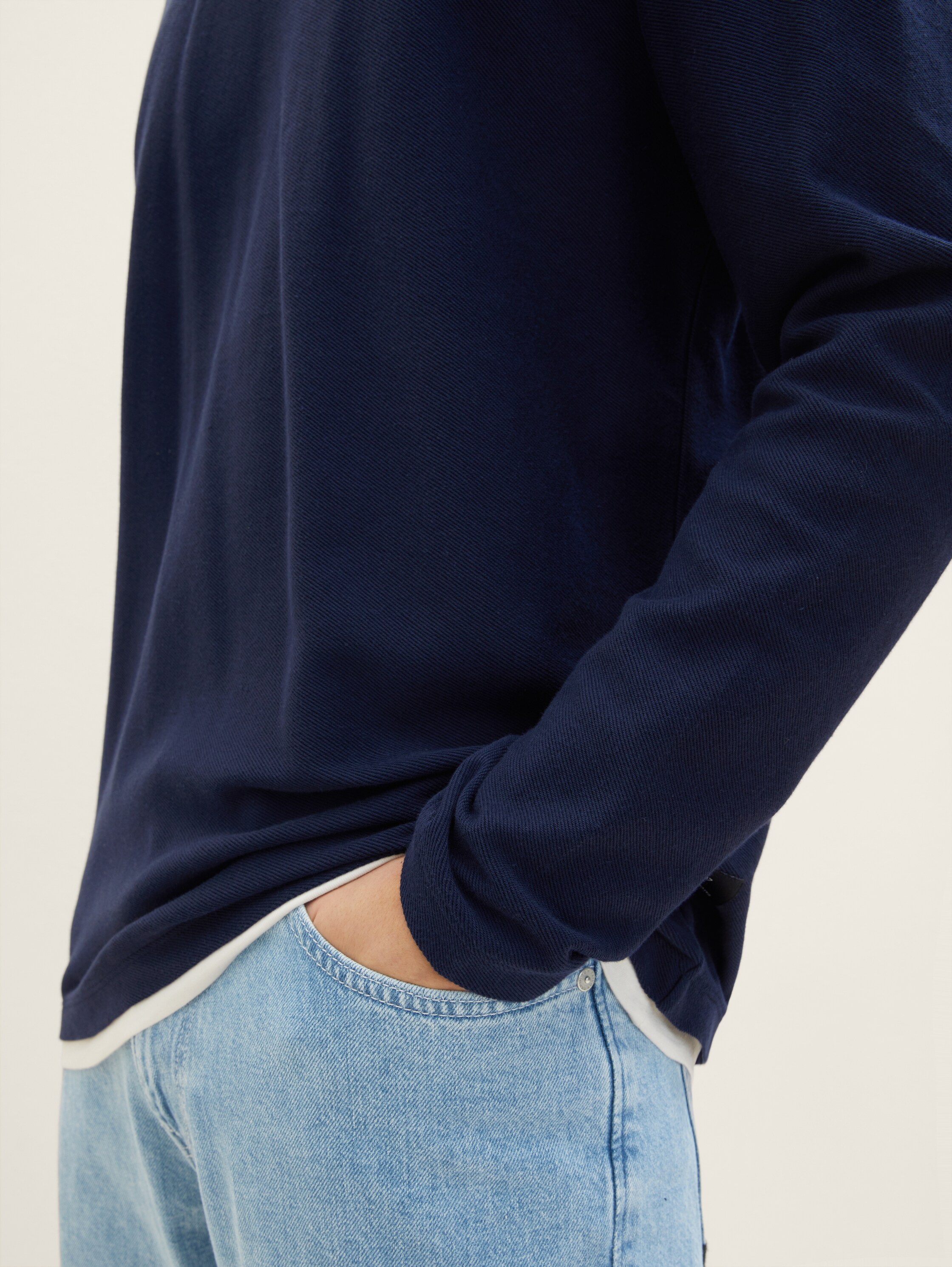 Langarmshirt mit Struktur - 6