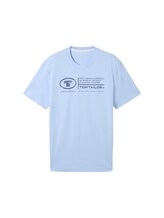 Selected, T-shirt with a logo print by Tom Tailor, blue