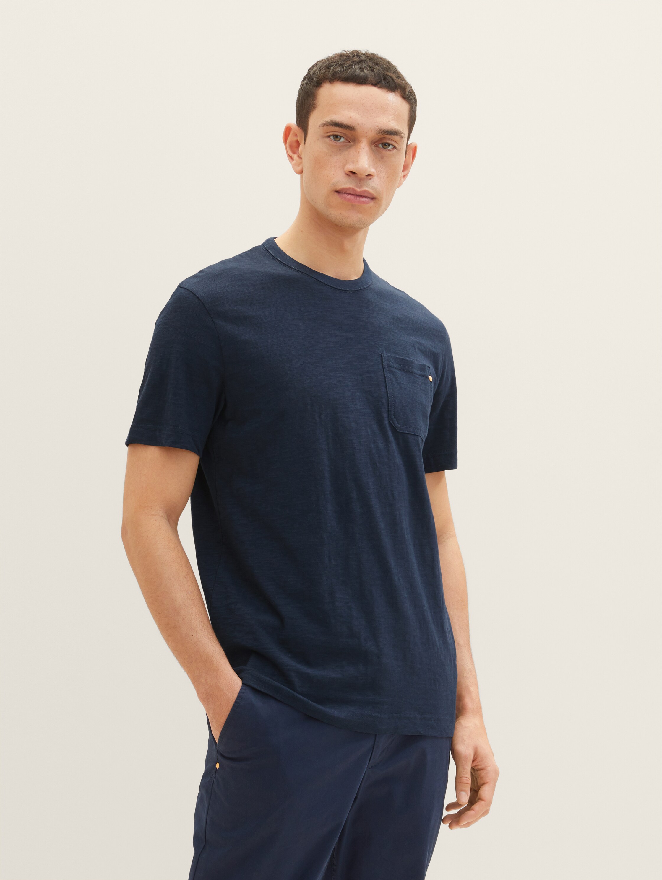 T-Shirt in Melange-Optik - 3