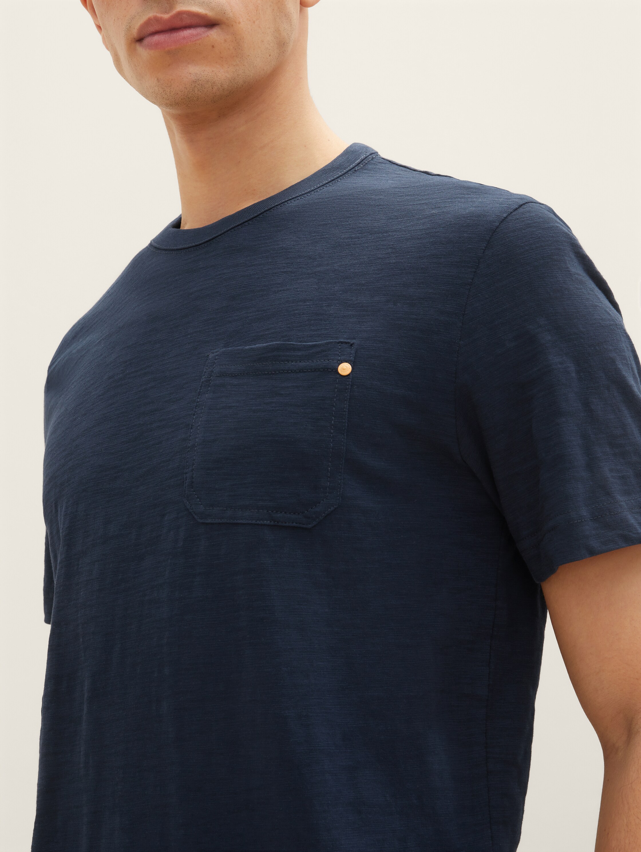 T-Shirt in Melange-Optik - 6