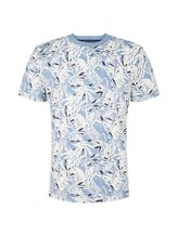 Nicht ausgewählt, T-Shirt mit Allover-Print von , blau