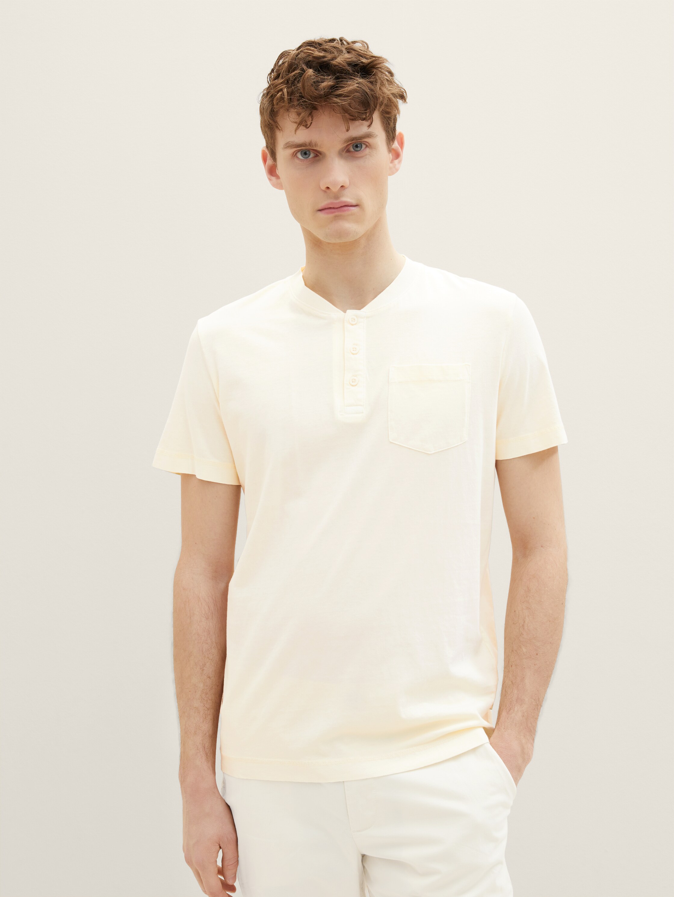 T-Shirt mit starker Waschung - 1