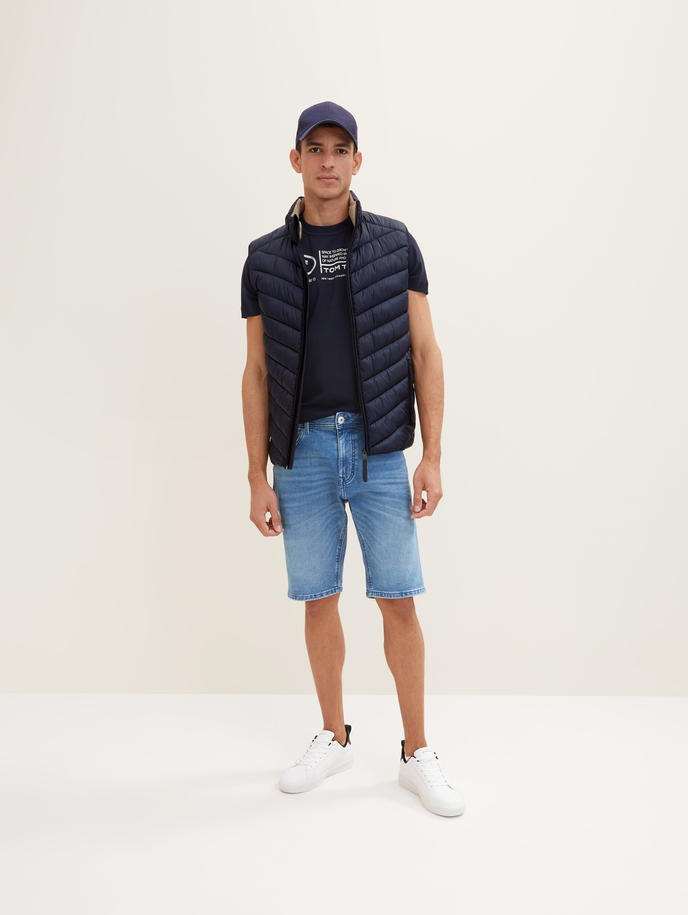 TTJOSH Regular Slim Jeans Shorts - 1