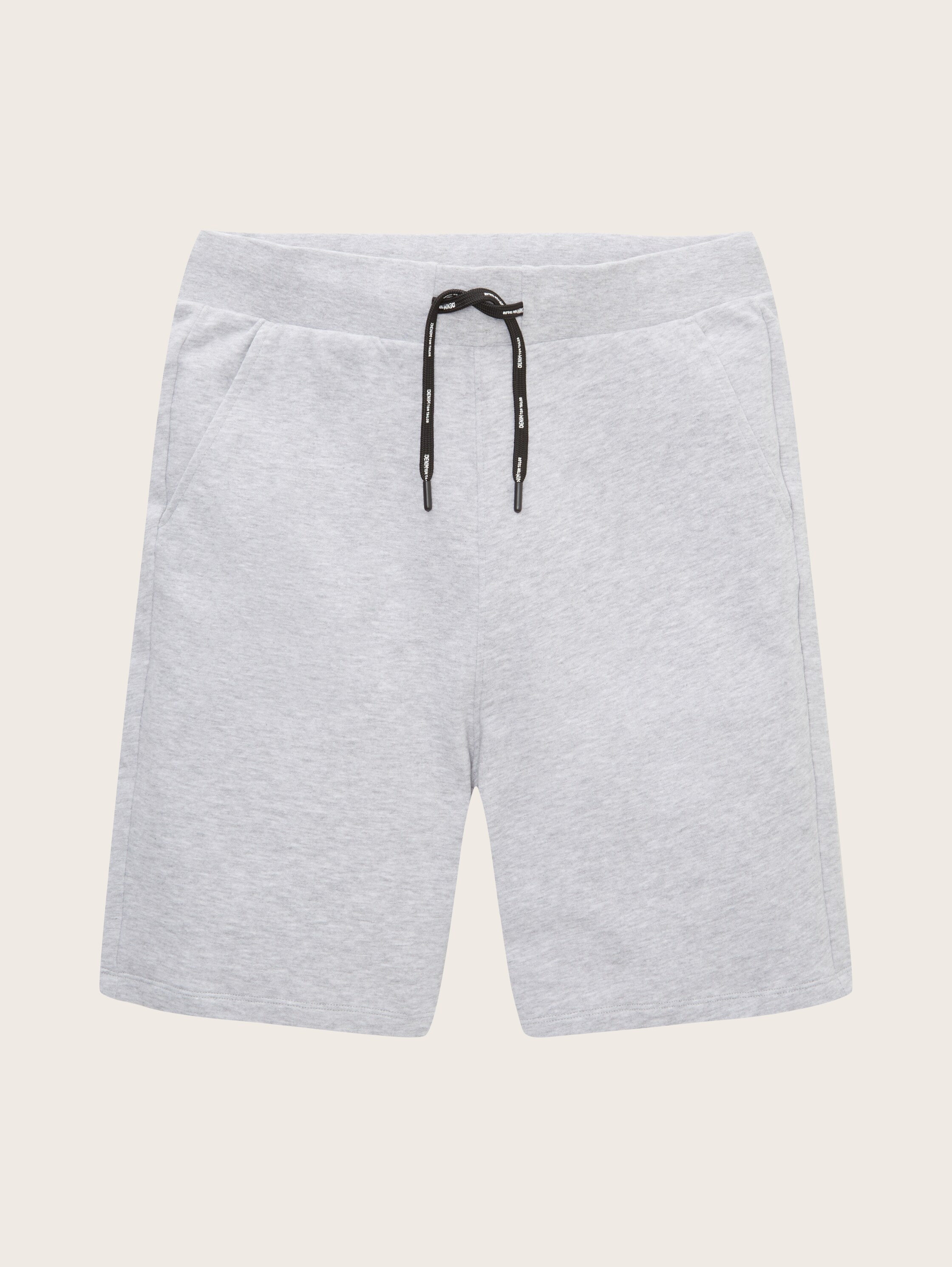 Basic Jogger Shorts - Light Stone Grey Melange