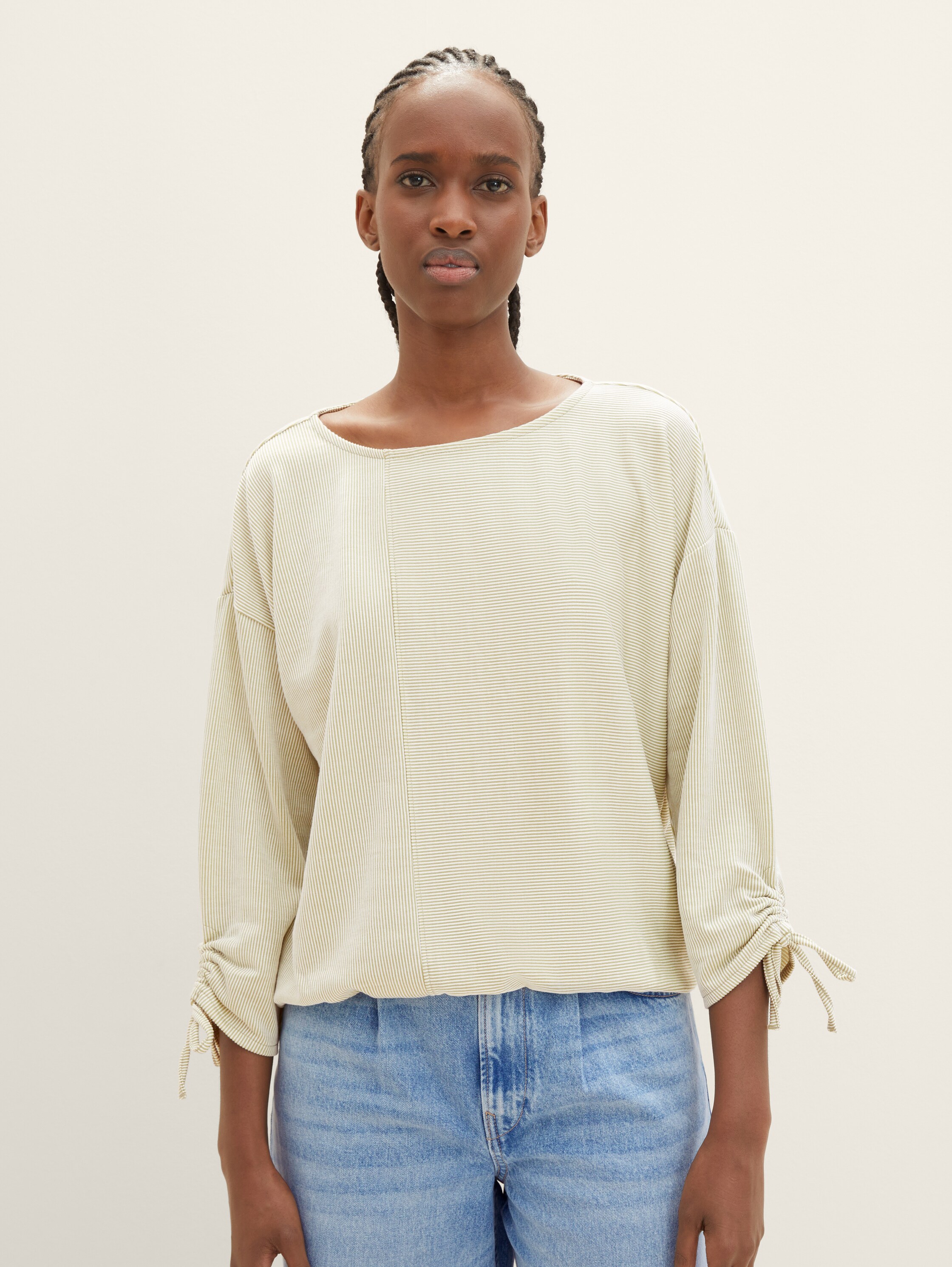 Langarmshirt mit Streifenmuster - 3