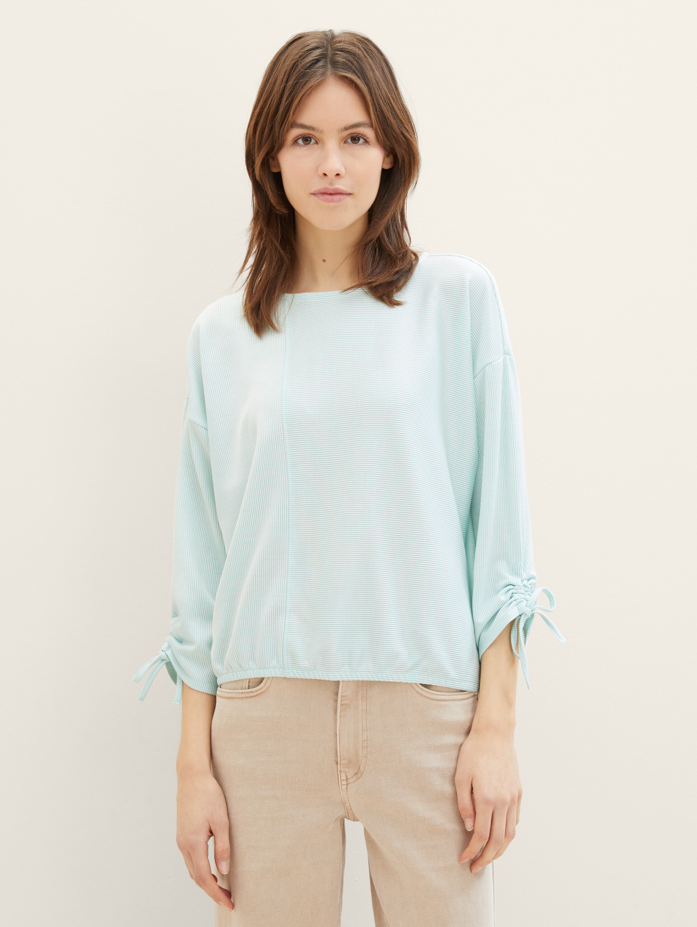 Langarmshirt mit Streifenmuster - 3