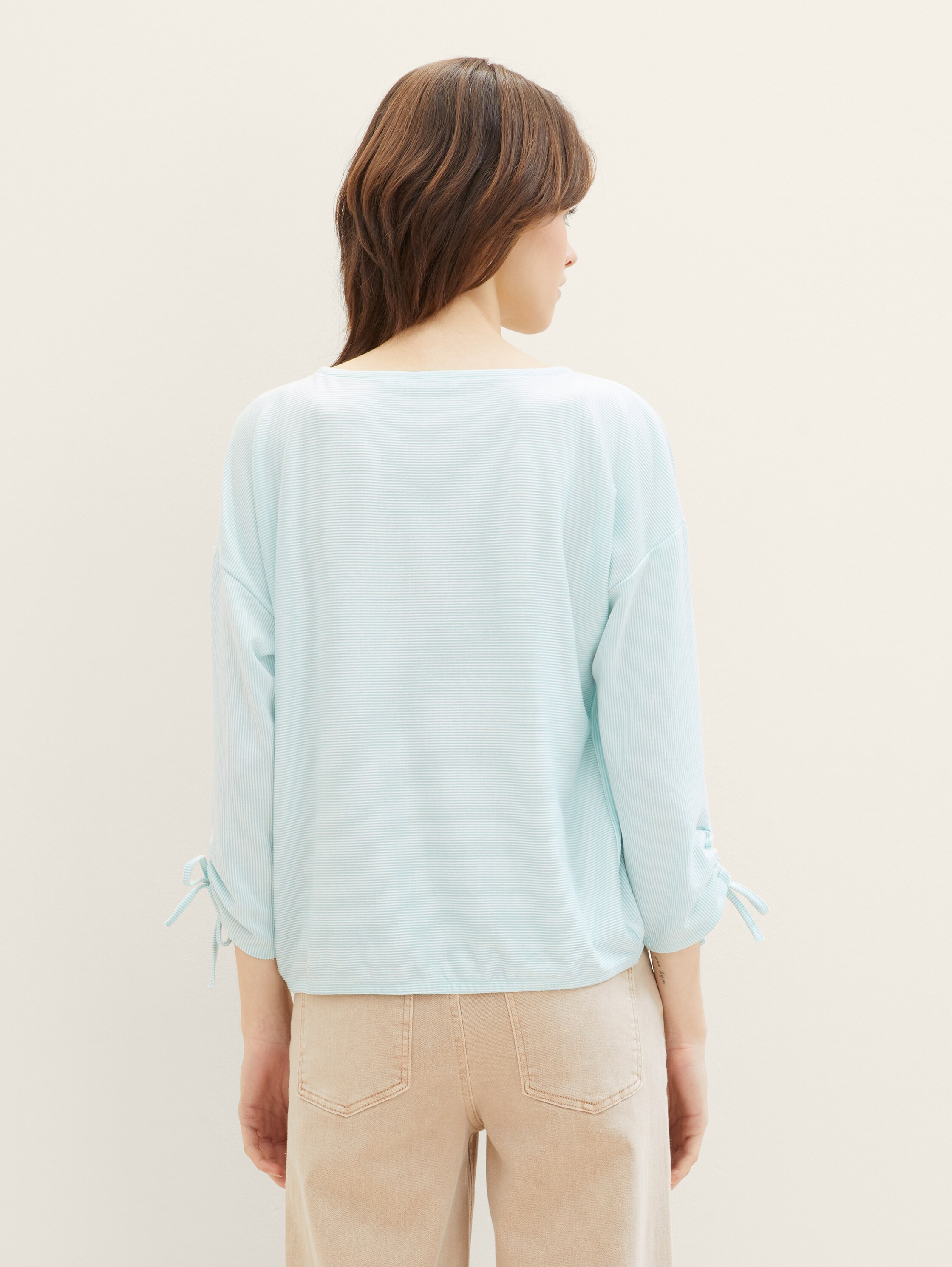Langarmshirt mit Streifenmuster - 4