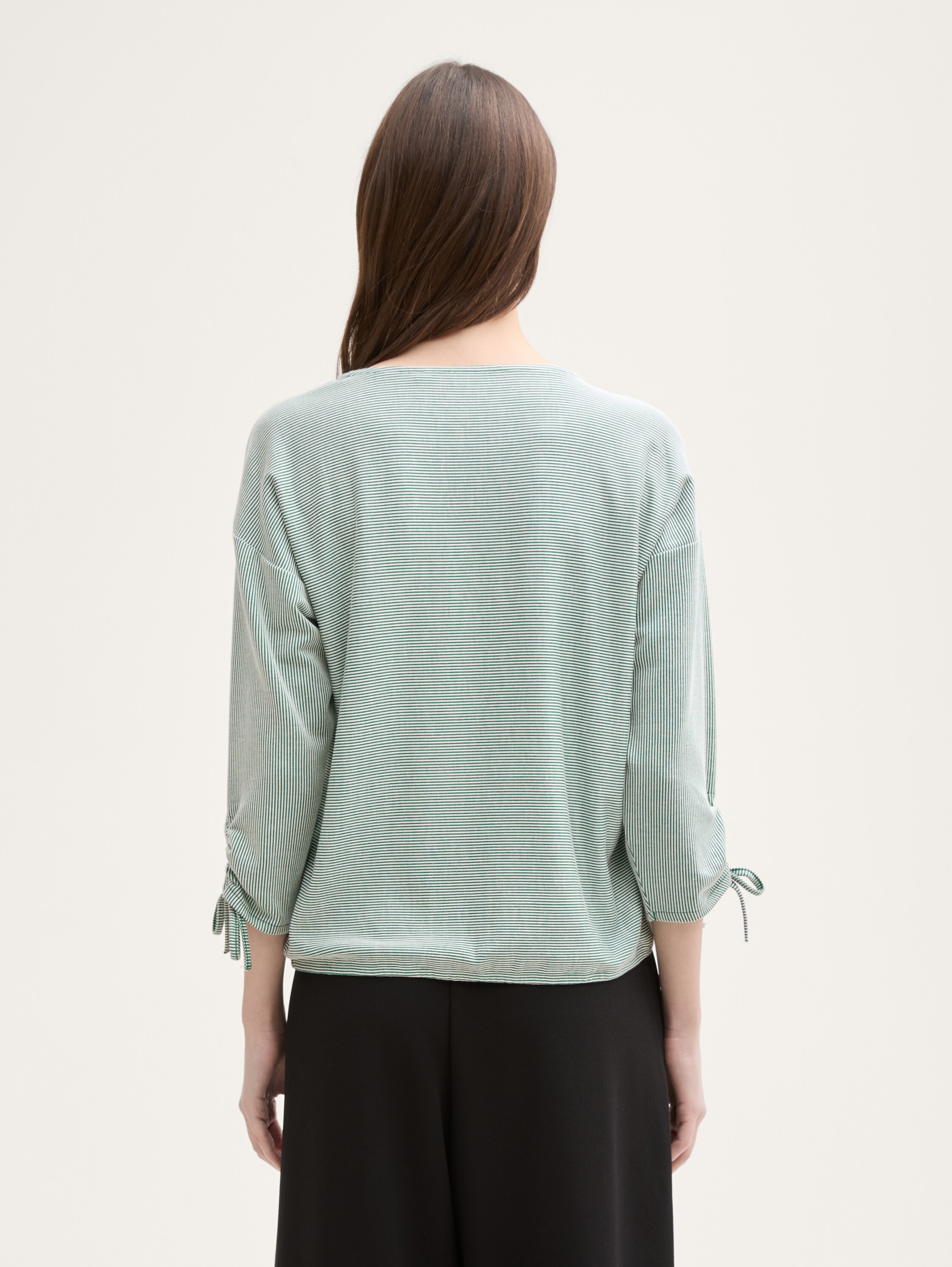 Langarmshirt mit Streifenmuster - 2