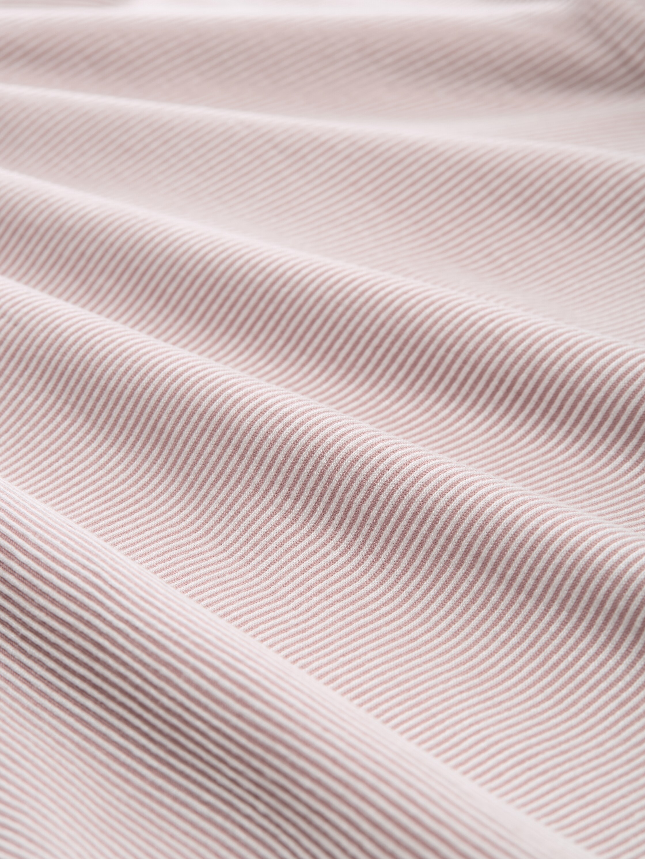 T-shirt ample à manches longues et volants - small_dusty_rose_white_stripe - 