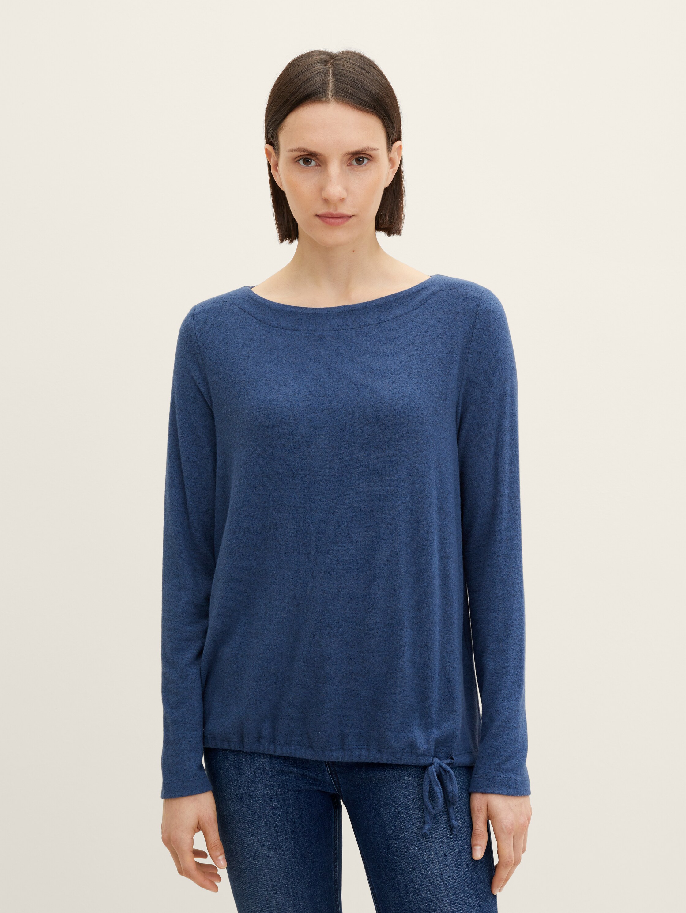 Langarmshirt mit Schleife - 3