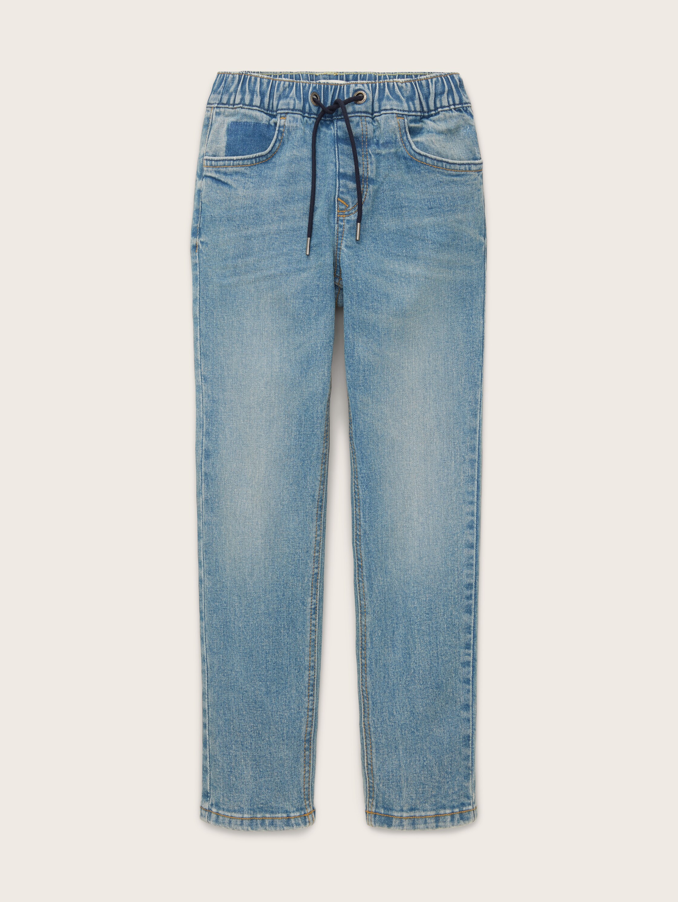 Tim Jeans - Used Light Stone Blue Denim - Product vooraanzicht