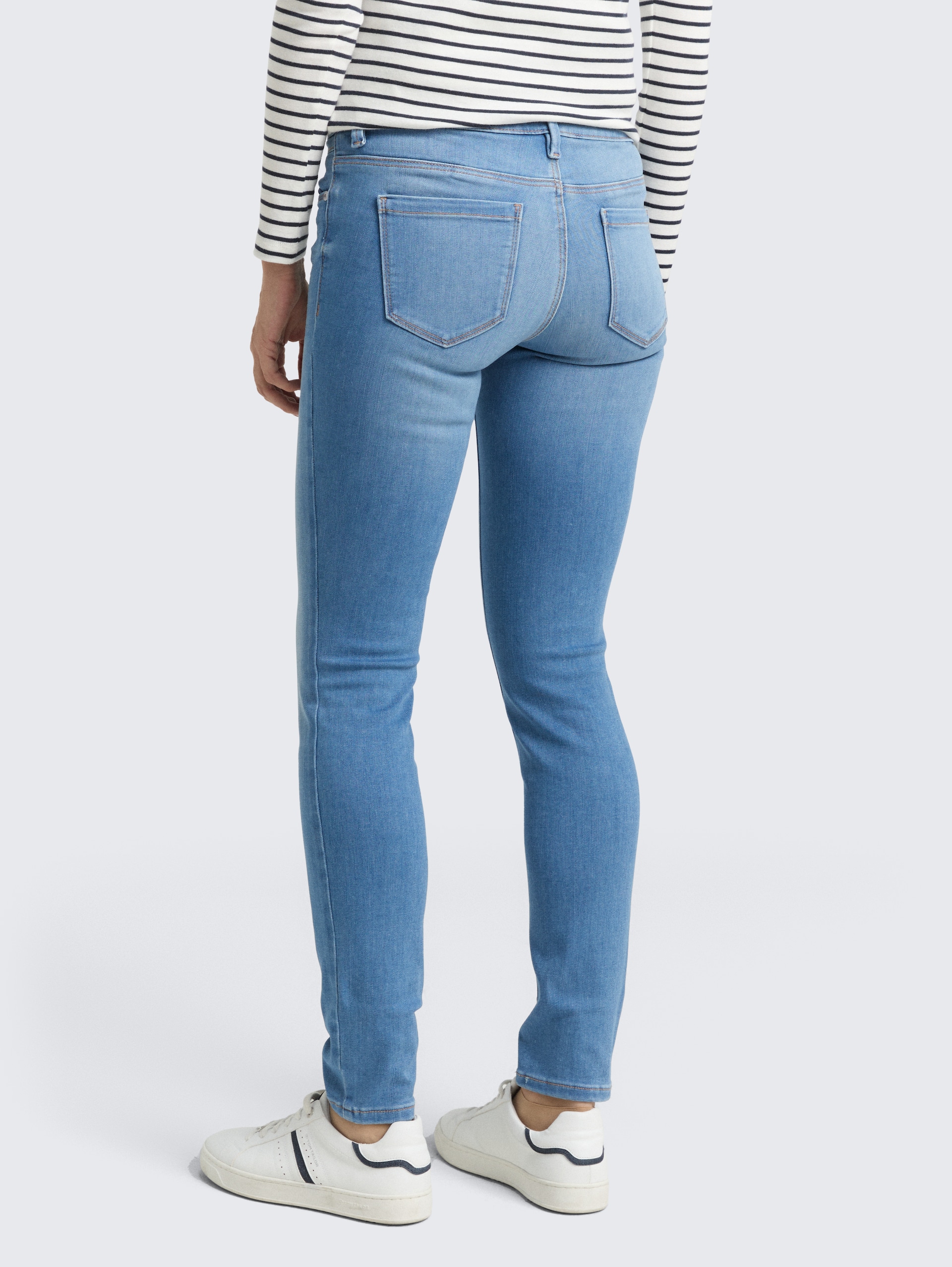TTALEXA SKINNY Jeans - mid stone wash denim - Auschnitt Model-Rückansicht