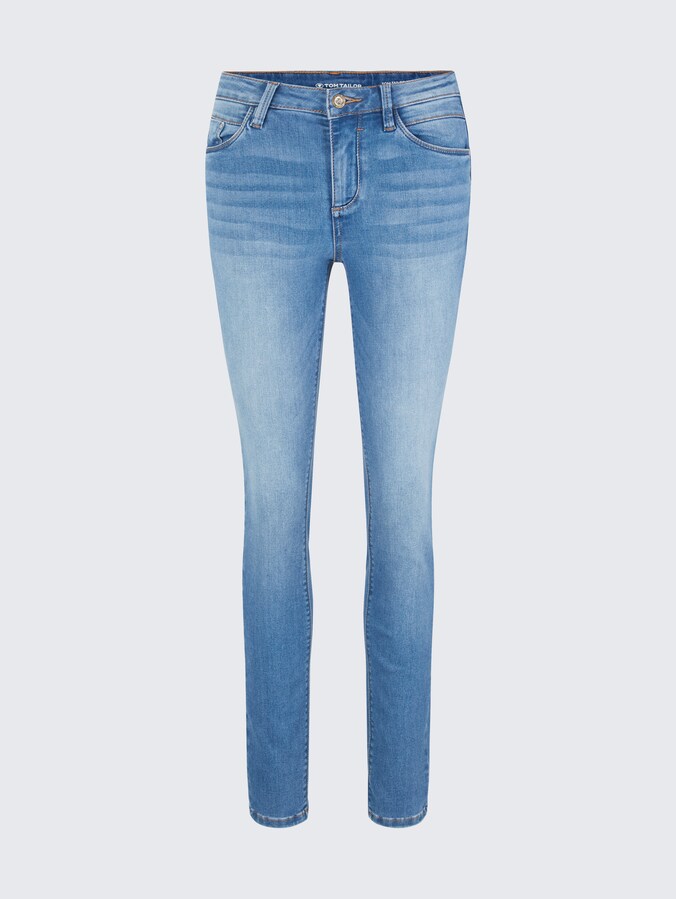 TOM TAILOR ALEXA SKINNY - Jeans Skinny Fit - dark stone wash denim