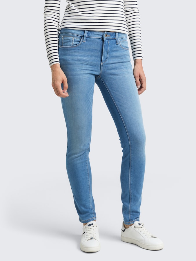 TTALEXA SKINNY jeans door Women, mid stone wash denim