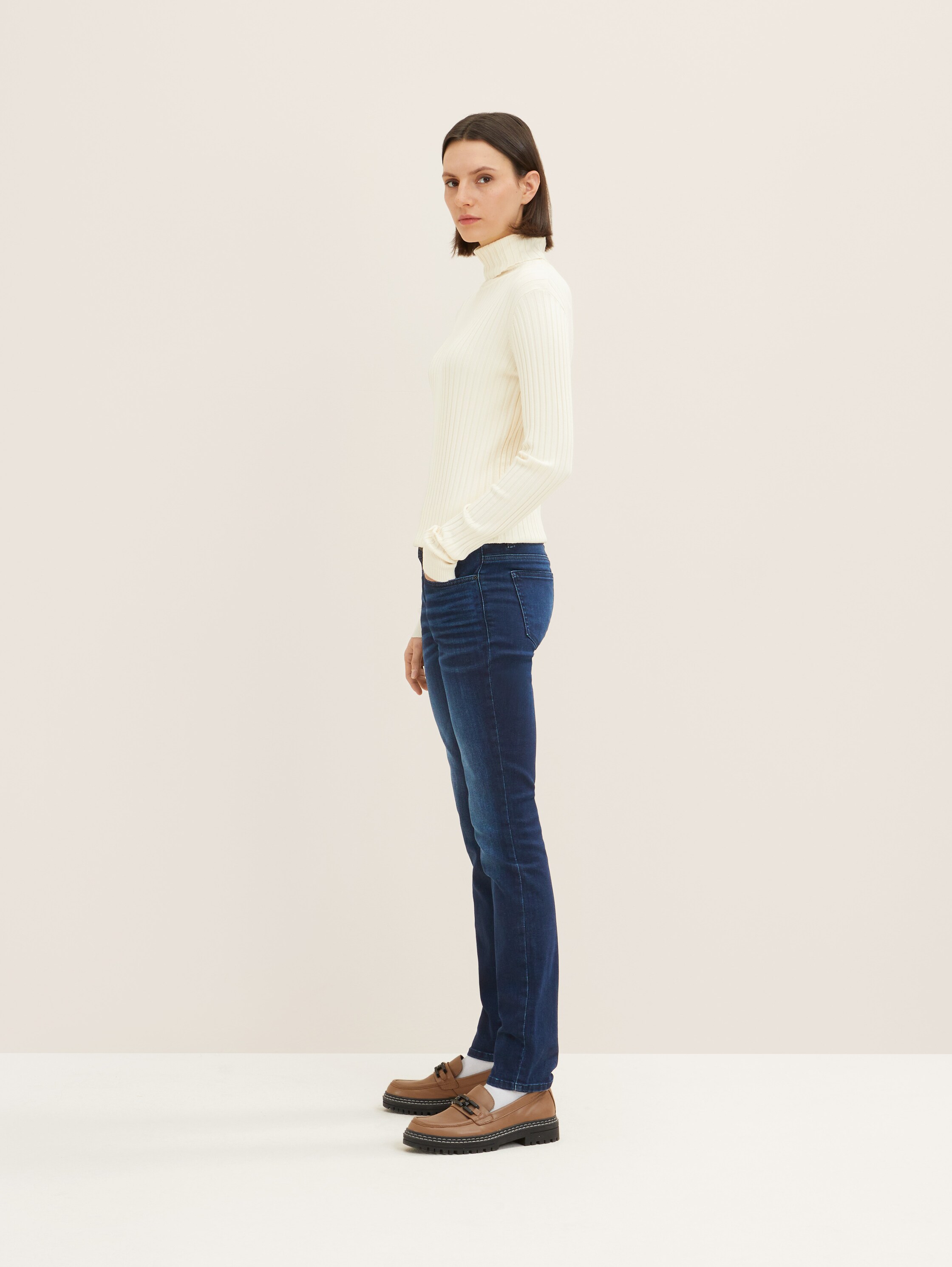 TTALEXA slim jeans - Rinsed Blue Denim