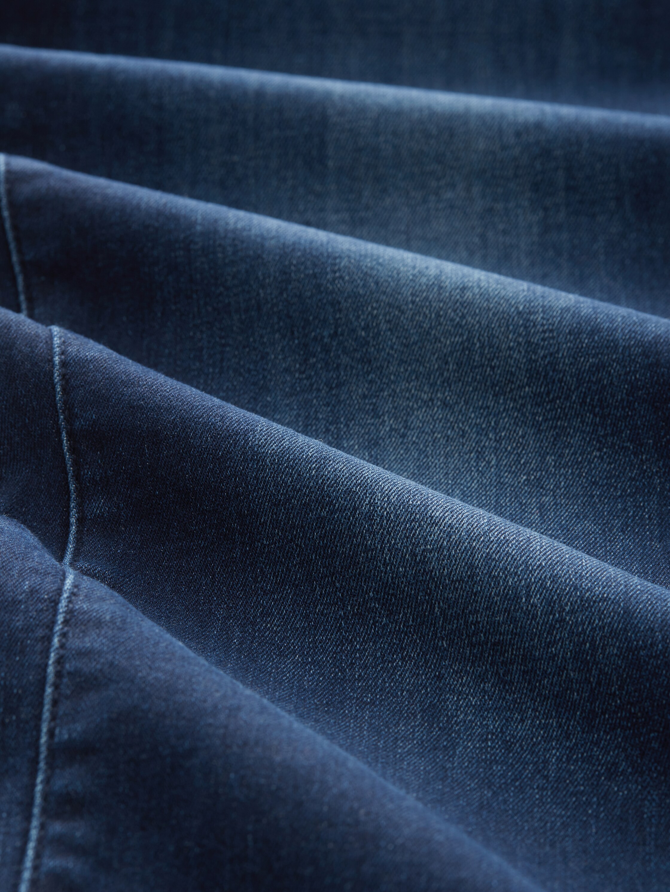 TTALEXA slim jeans - Rinsed Blue Denim - Materiaalweergave