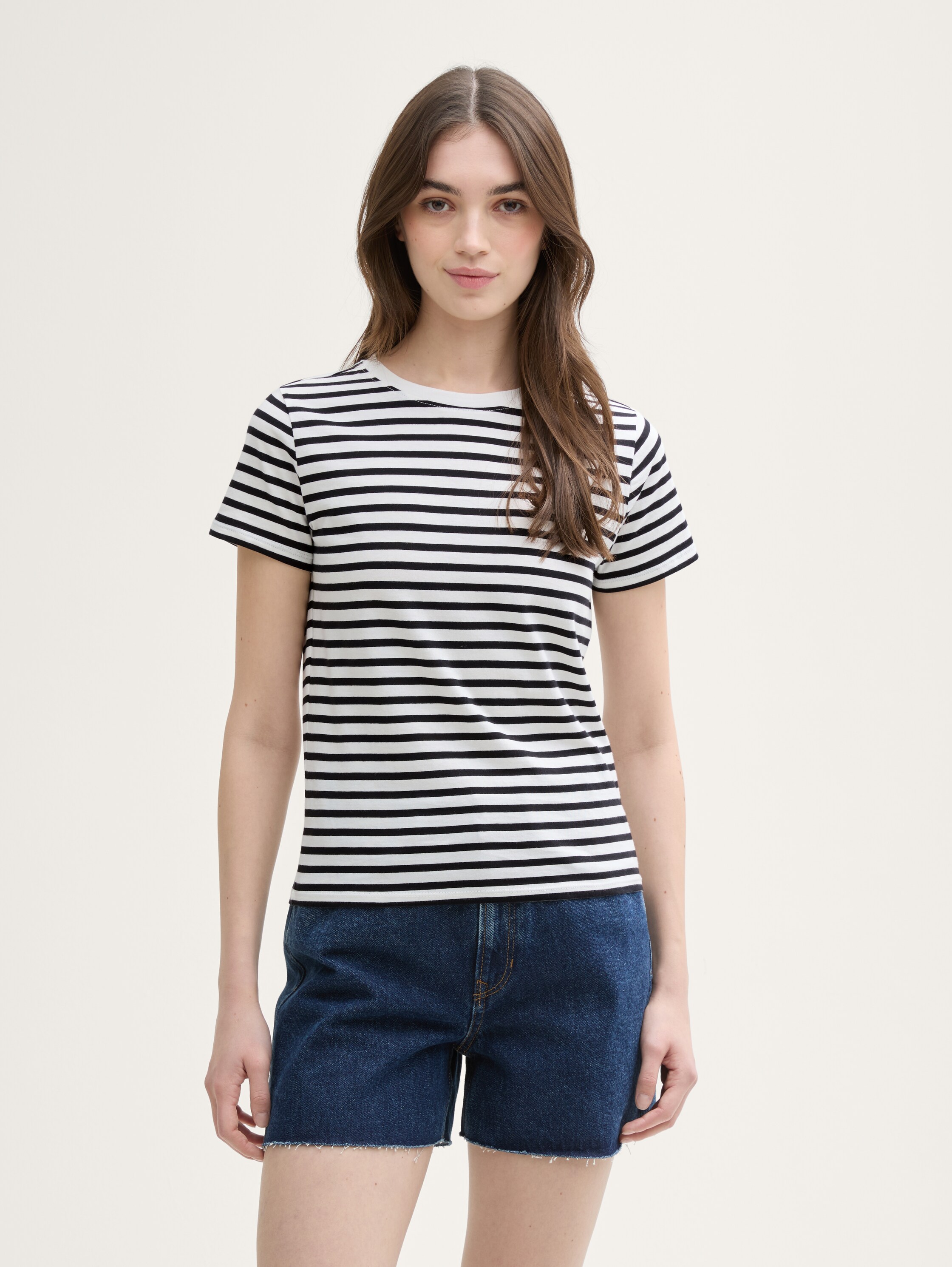 T-Shirt mit Streifenmuster - 2