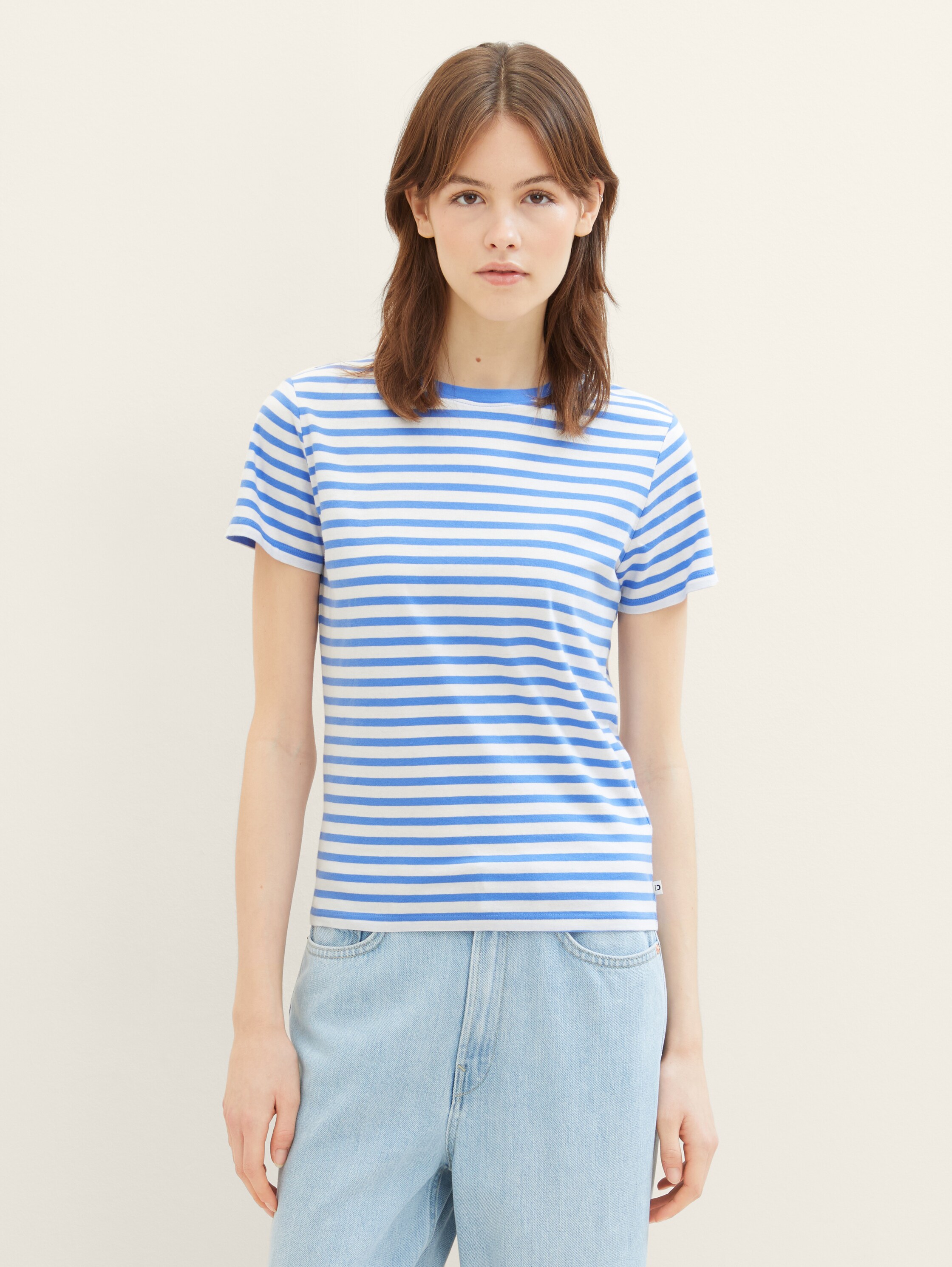 T-Shirt mit Streifenmuster - 3