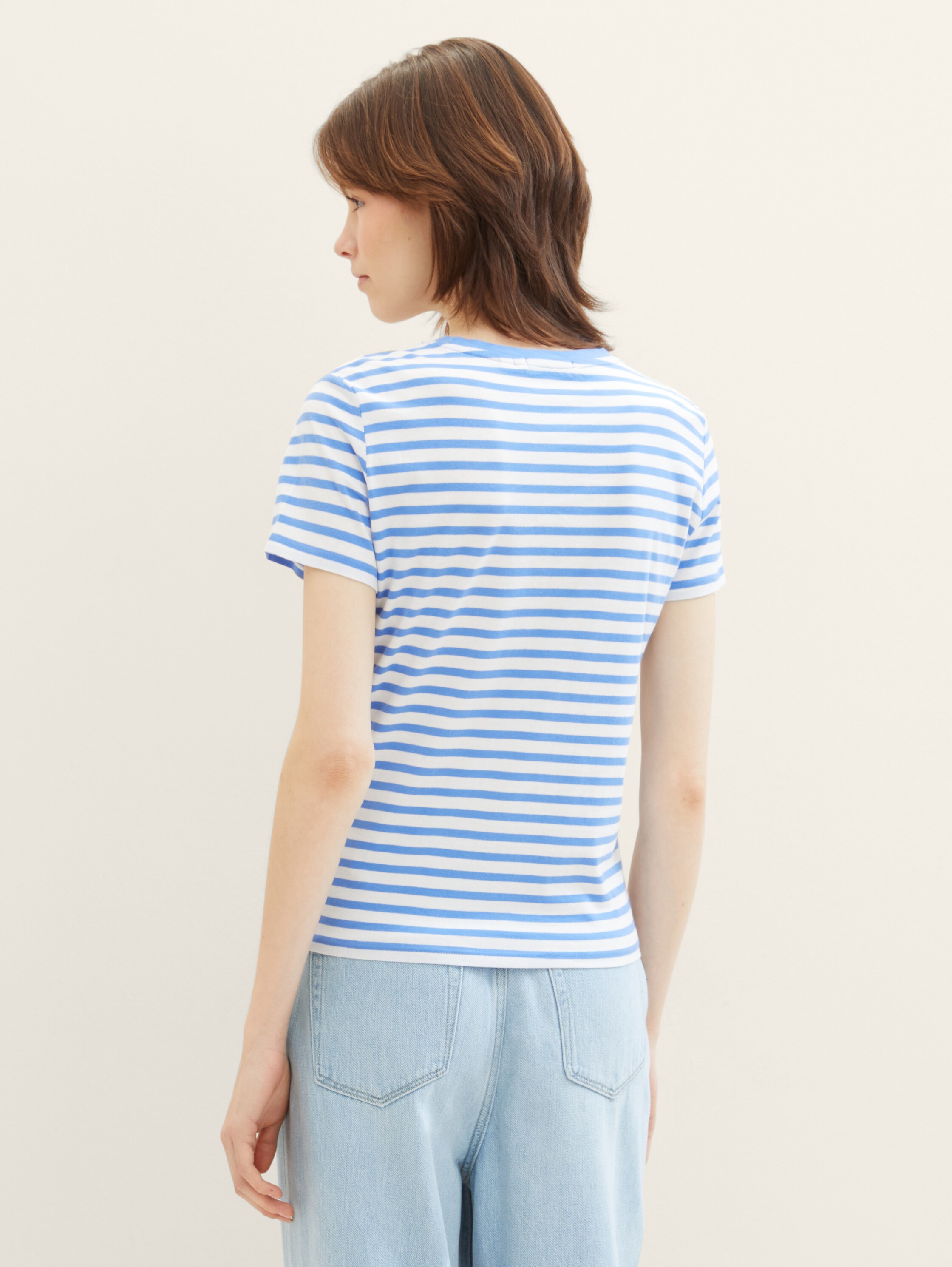 T-Shirt mit Streifenmuster - 4