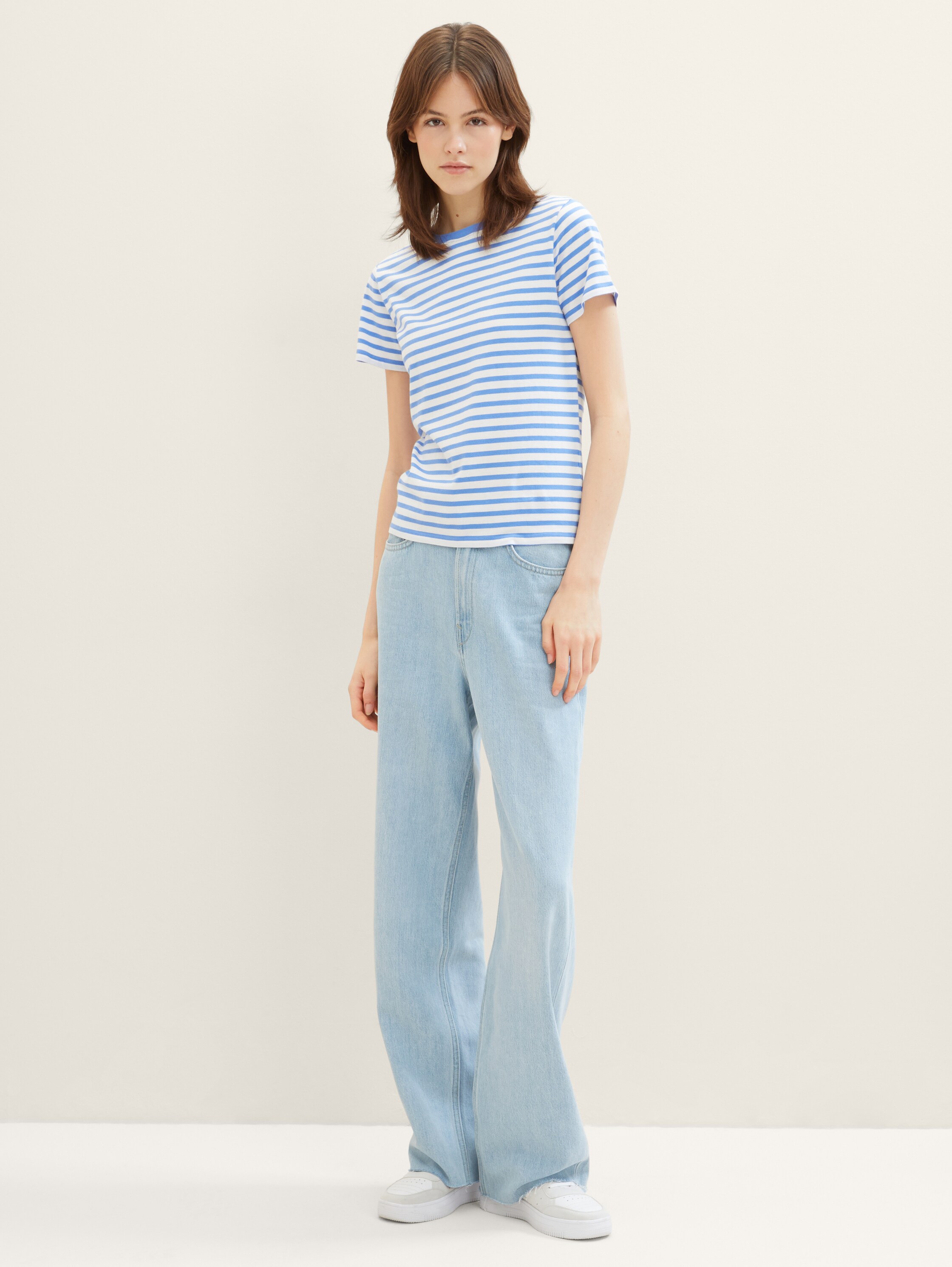 T-Shirt mit Streifenmuster - 2