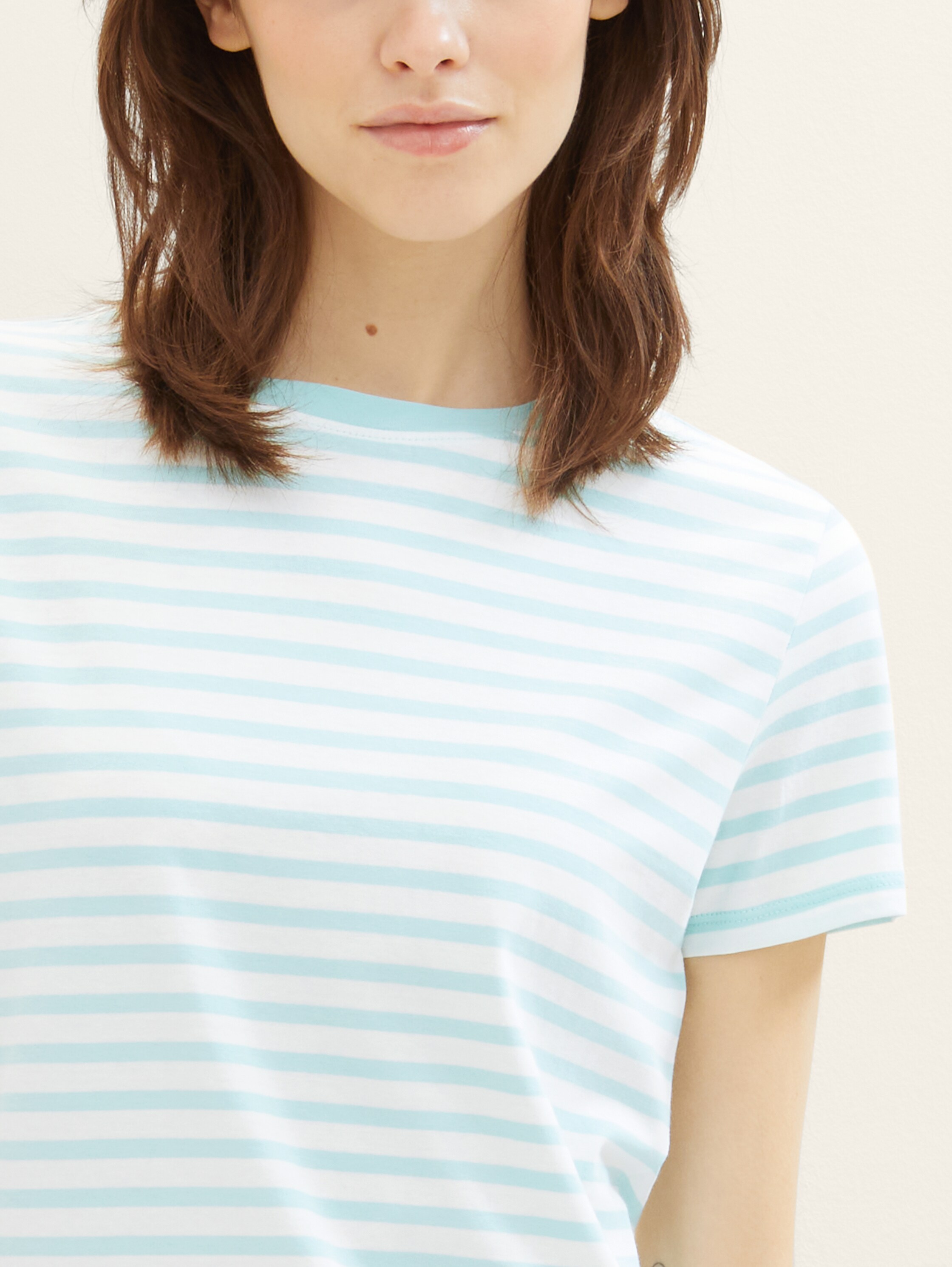 T-Shirt mit Streifenmuster - 5