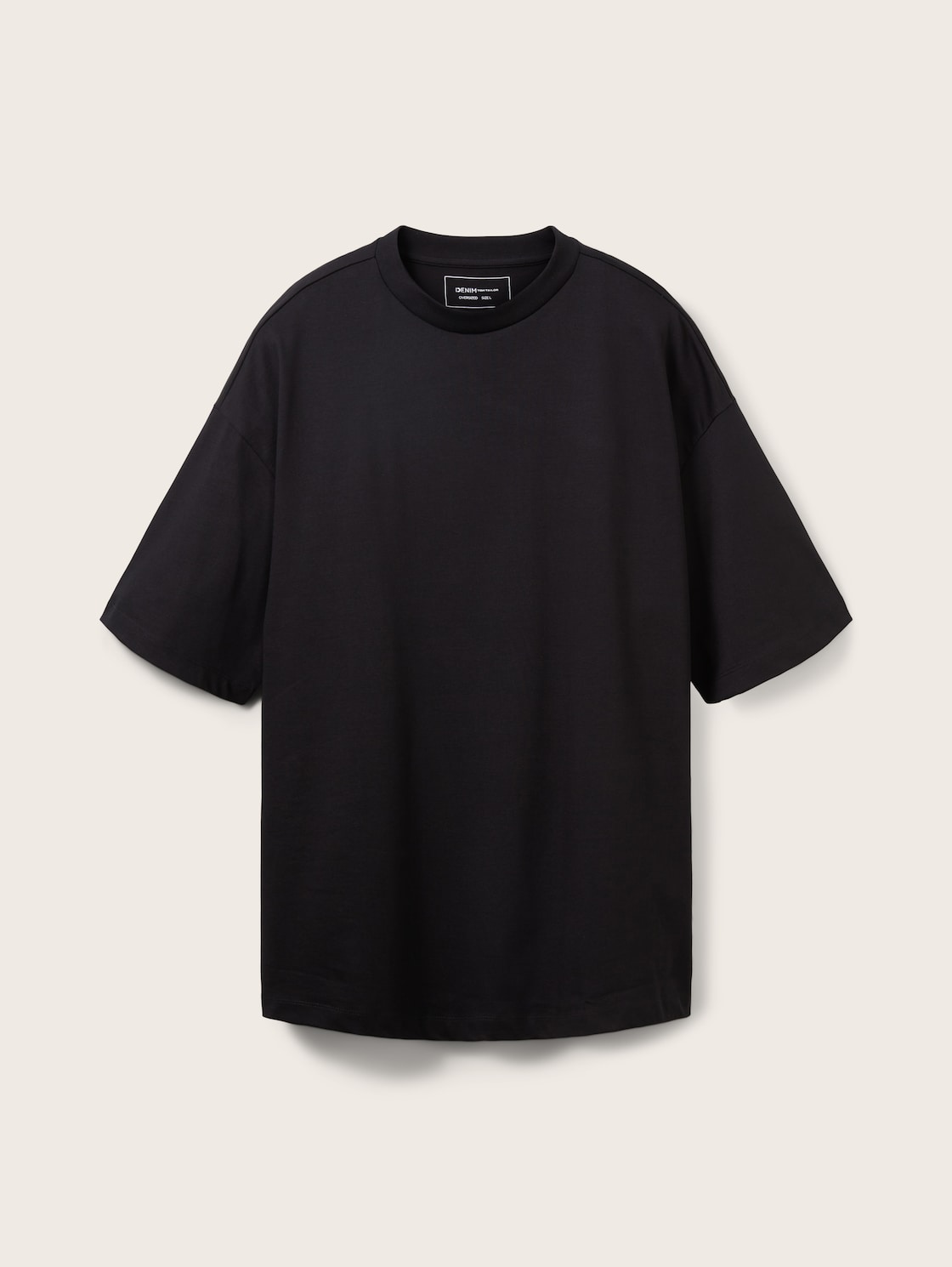 Oversize T-Shirt - Black - Vorder-Produkt-Ansicht 