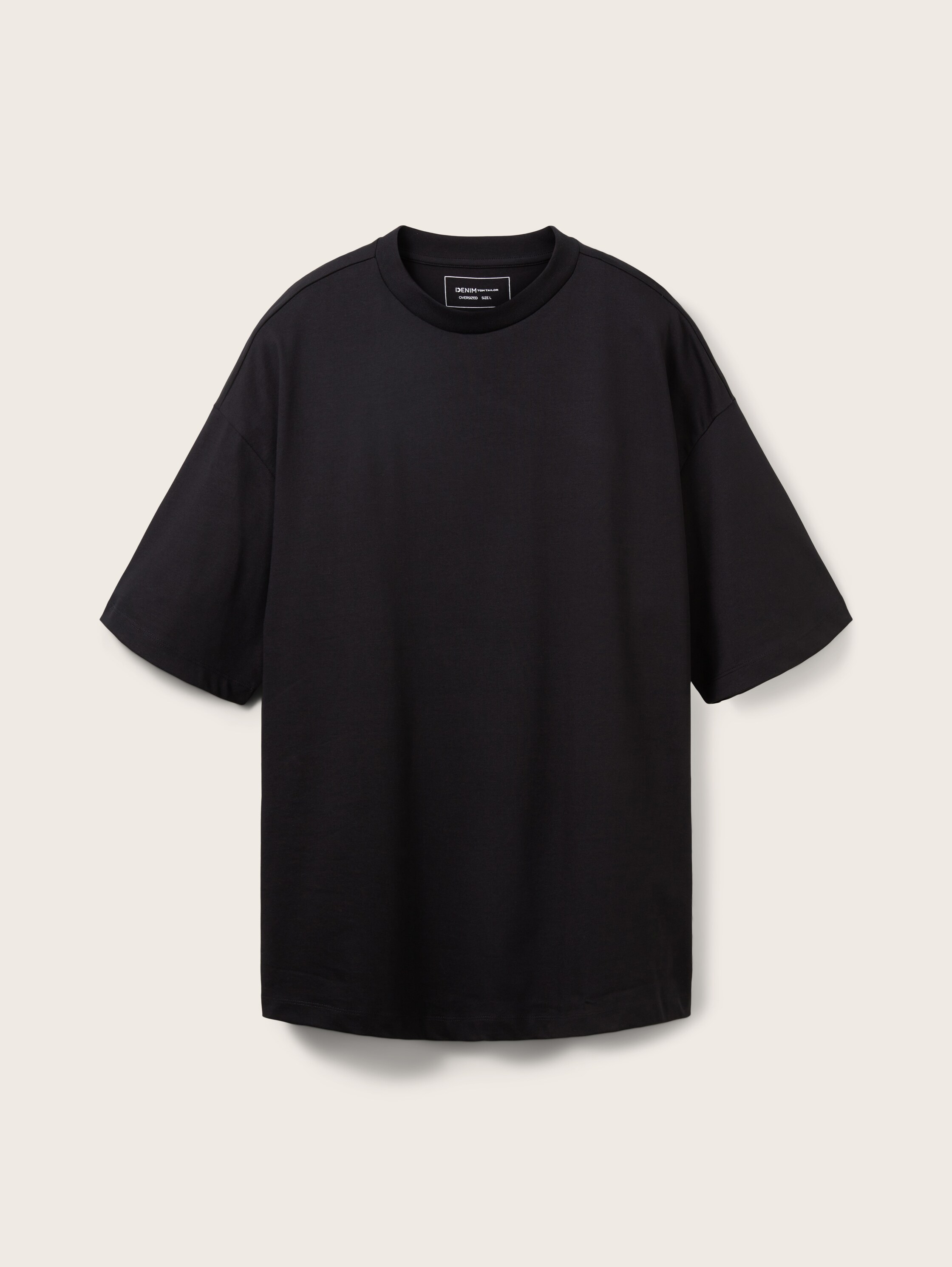 Oversized T-Shirt - schwarz - 