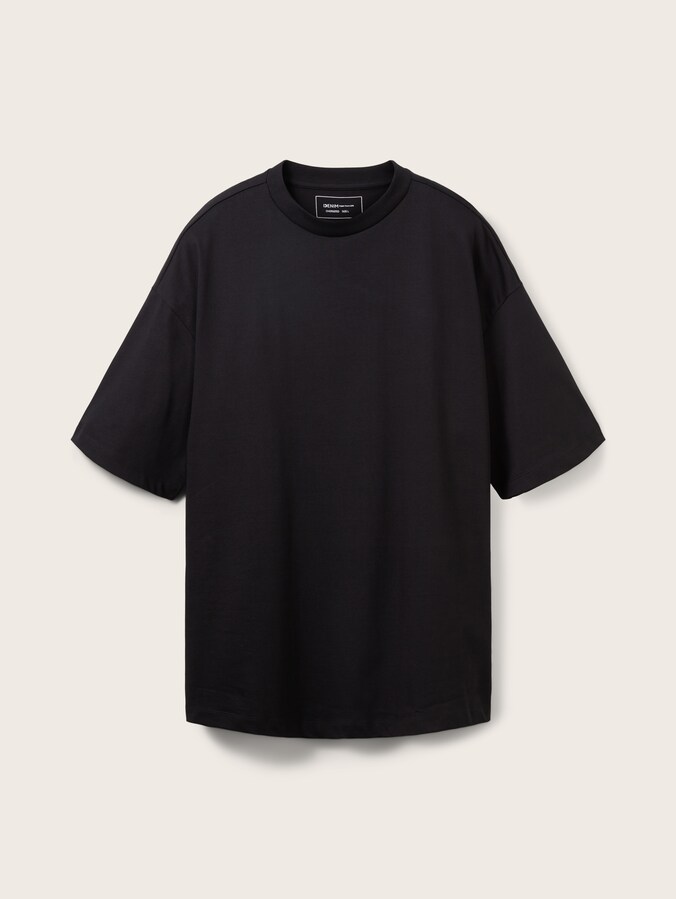 Oversized T-shirt door Denim Male, Black
