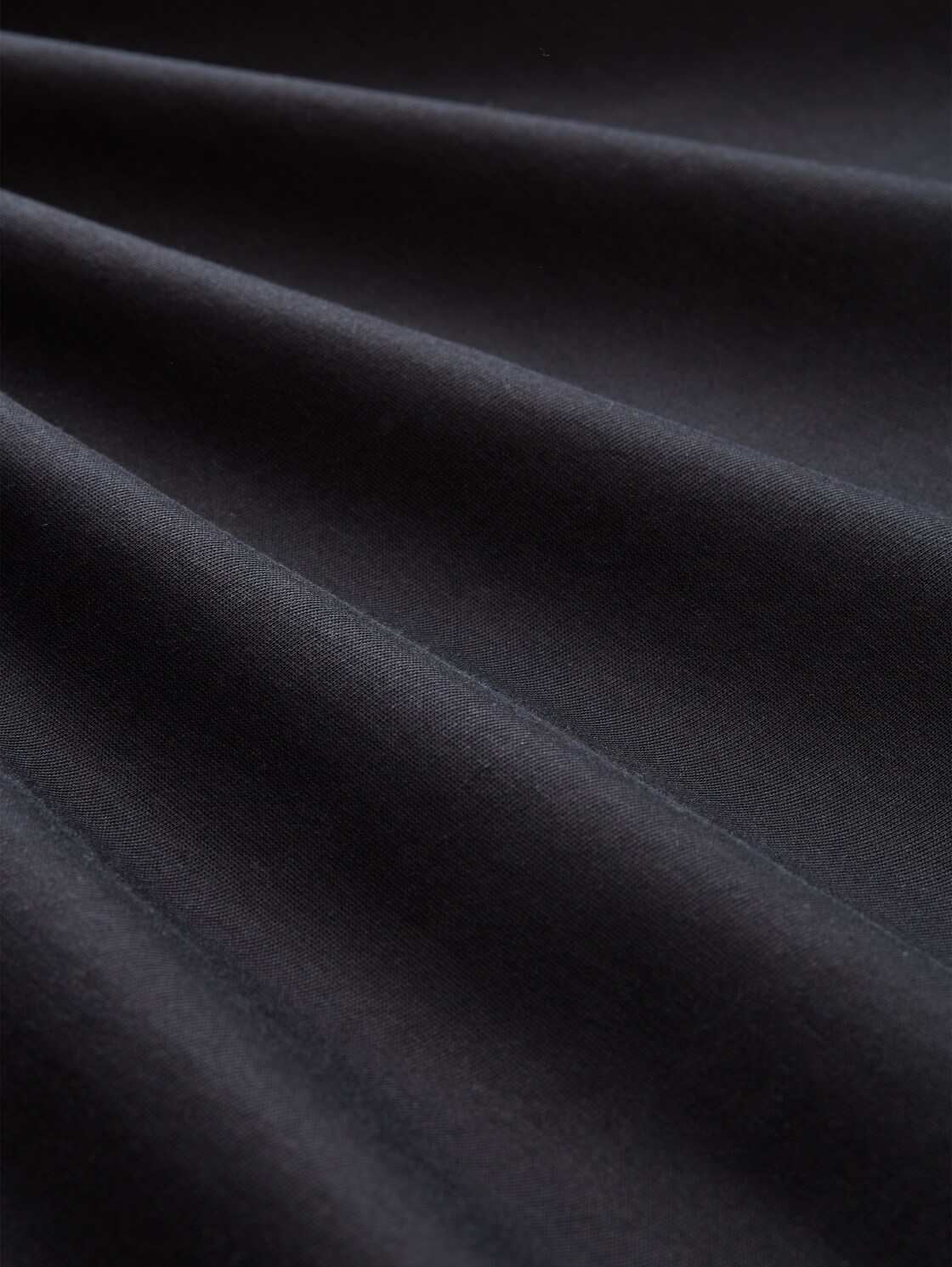 Oversize T-Shirt - Black - Material-Ansicht