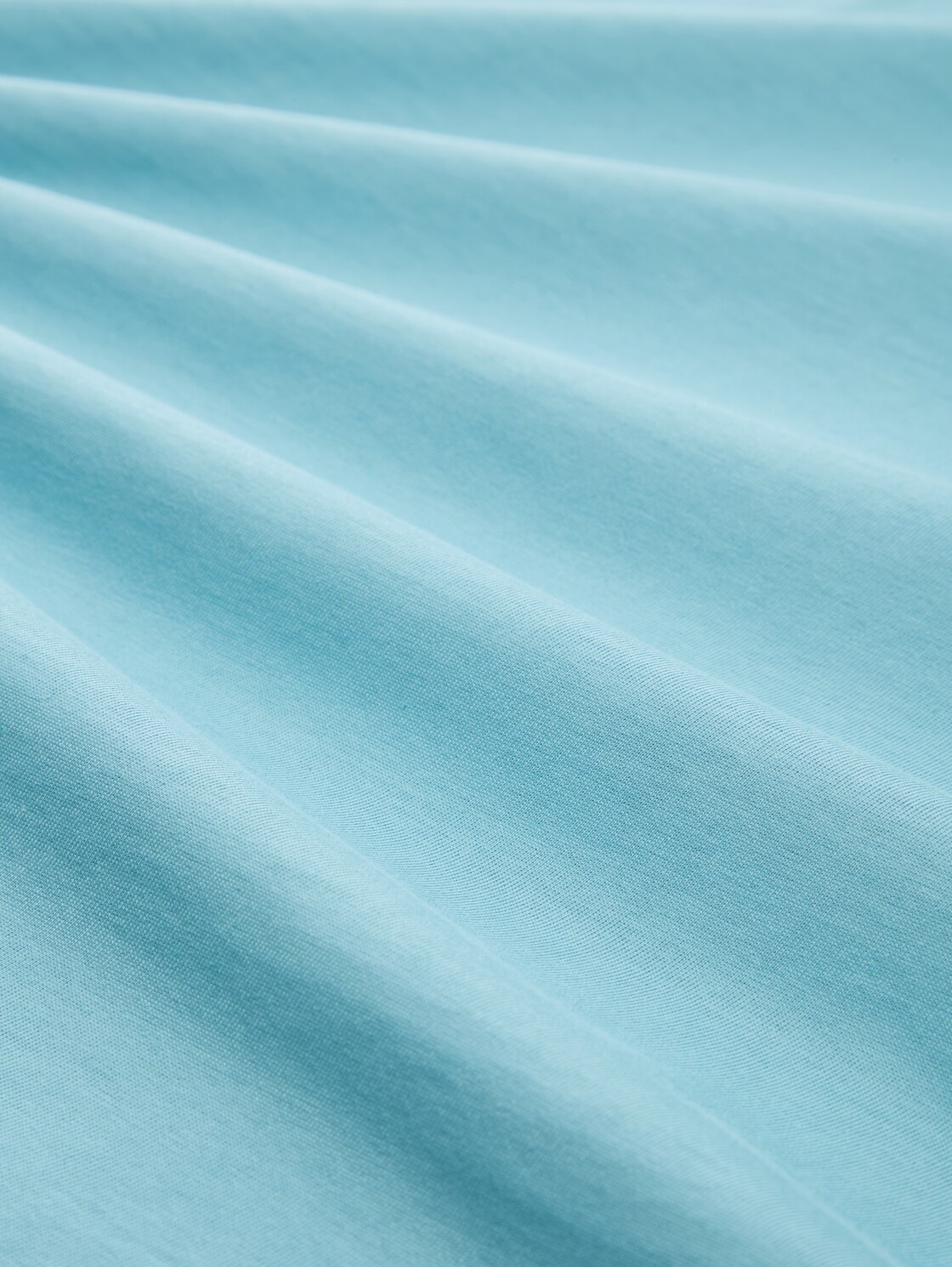 Oversize T-Shirt - dusty blue - Material-Ansicht