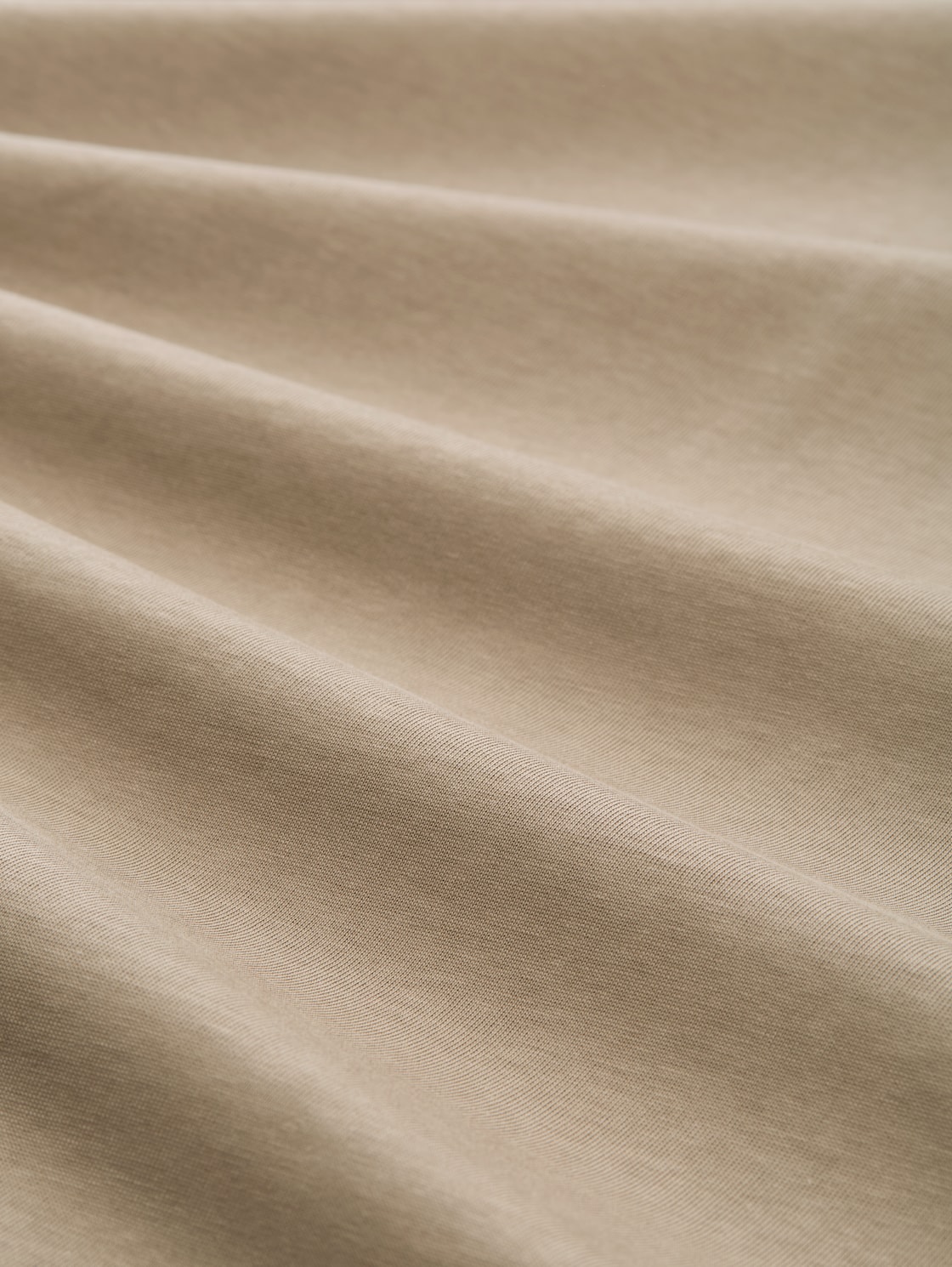 Oversize T-Shirt - roasted nut brown - Material-Ansicht