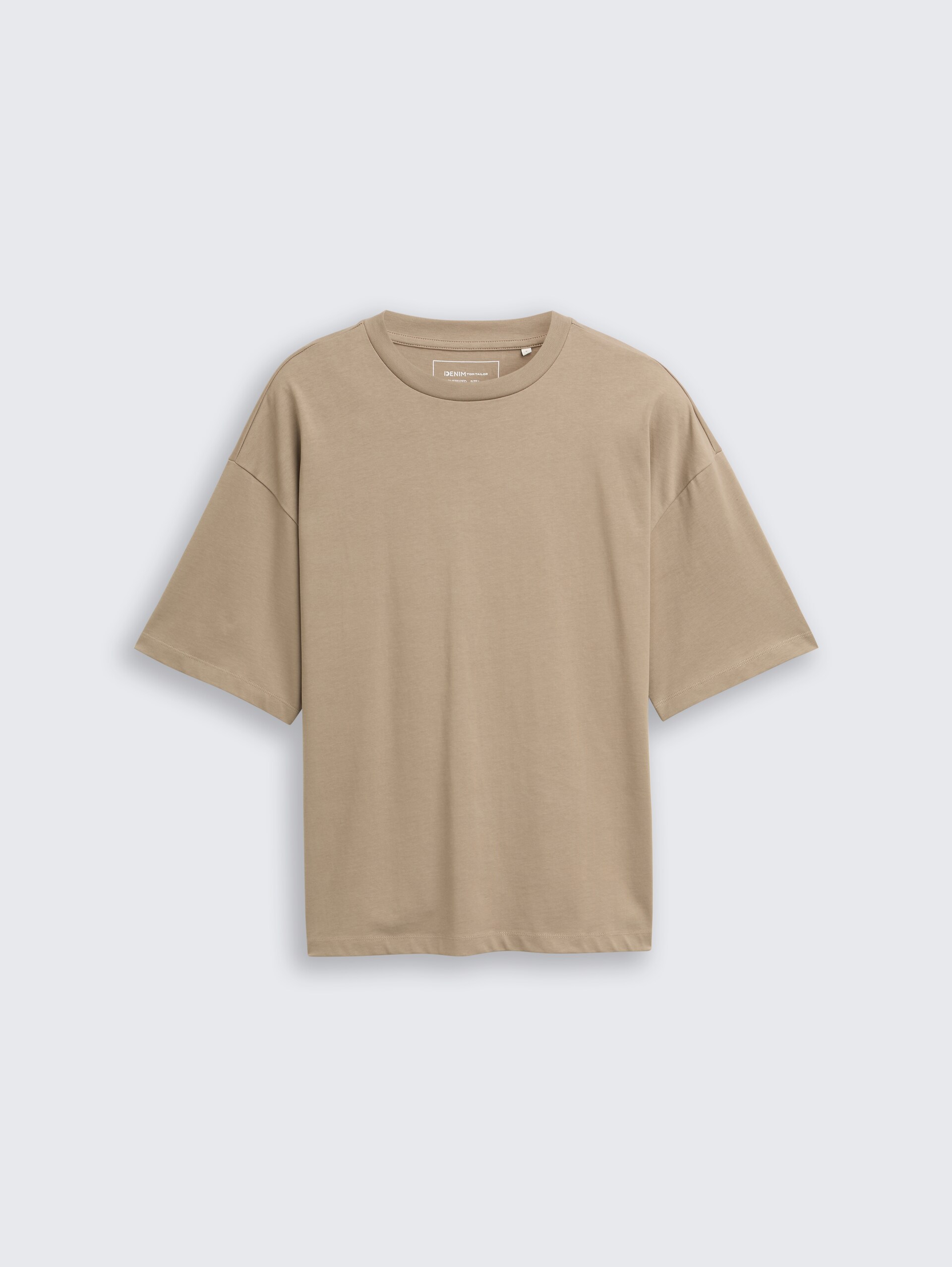 Oversize T-Shirt - roasted nut brown - Vorder-Produkt-Ansicht
