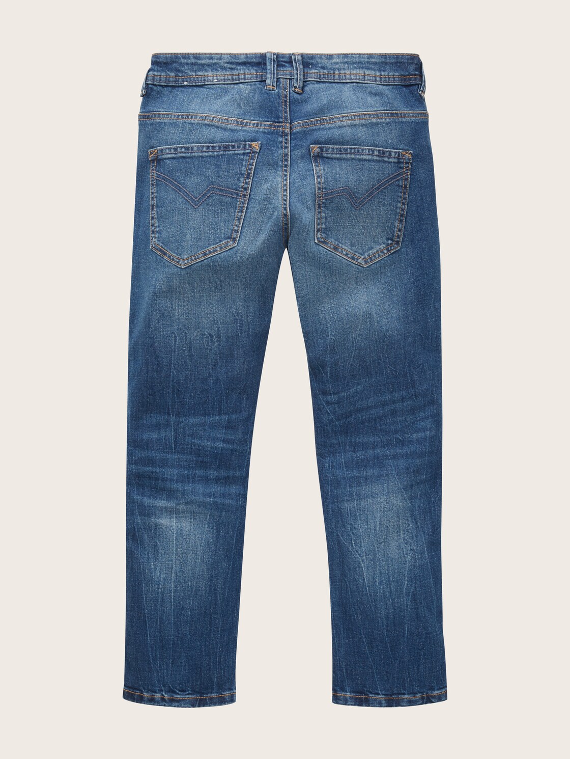 TTJOHN Jeans mit Stretch - Used Mid Stone Blue Denim