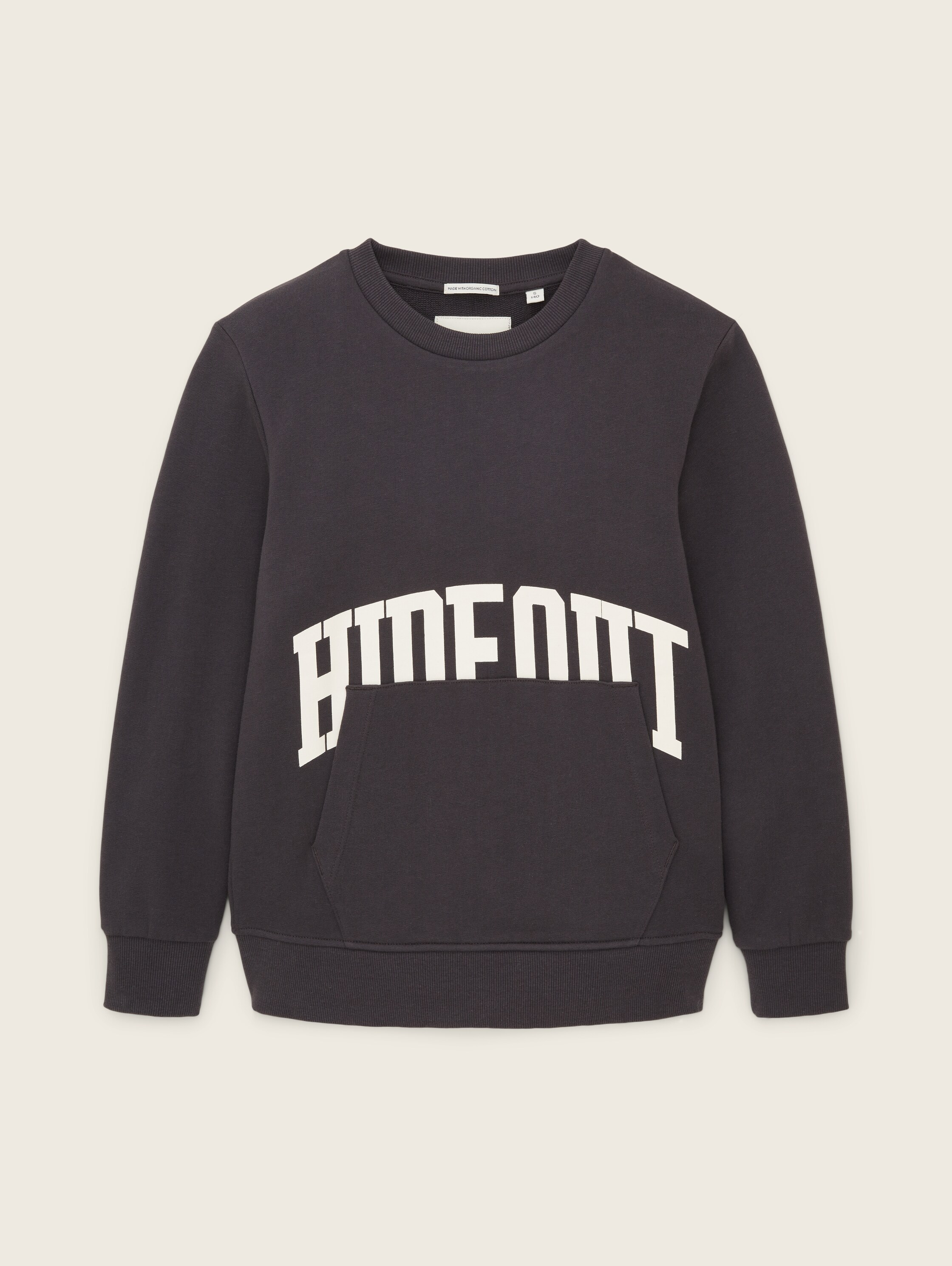 Sweatshirt mit Textprint - 1