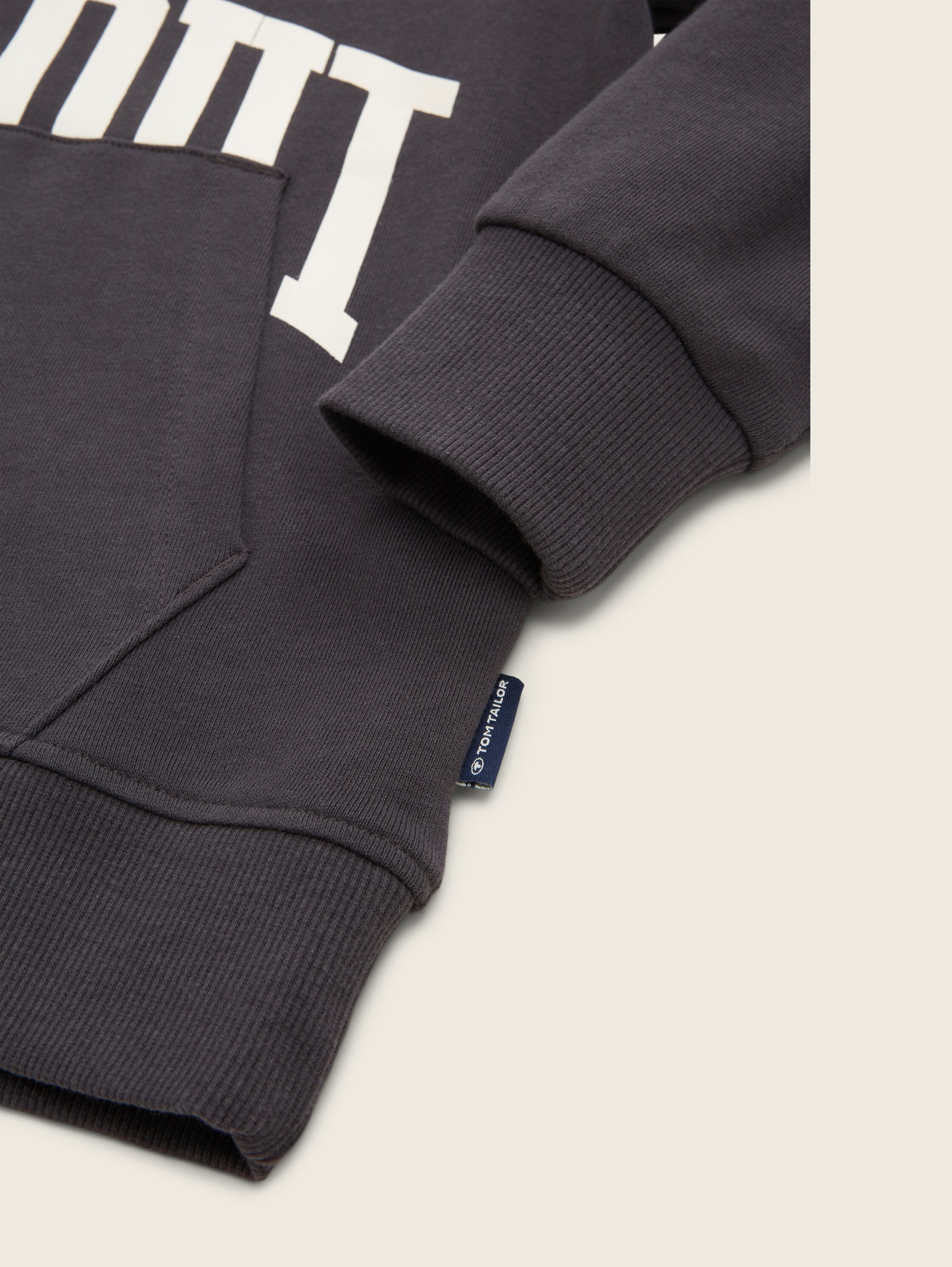 Sweatshirt mit Textprint - 3